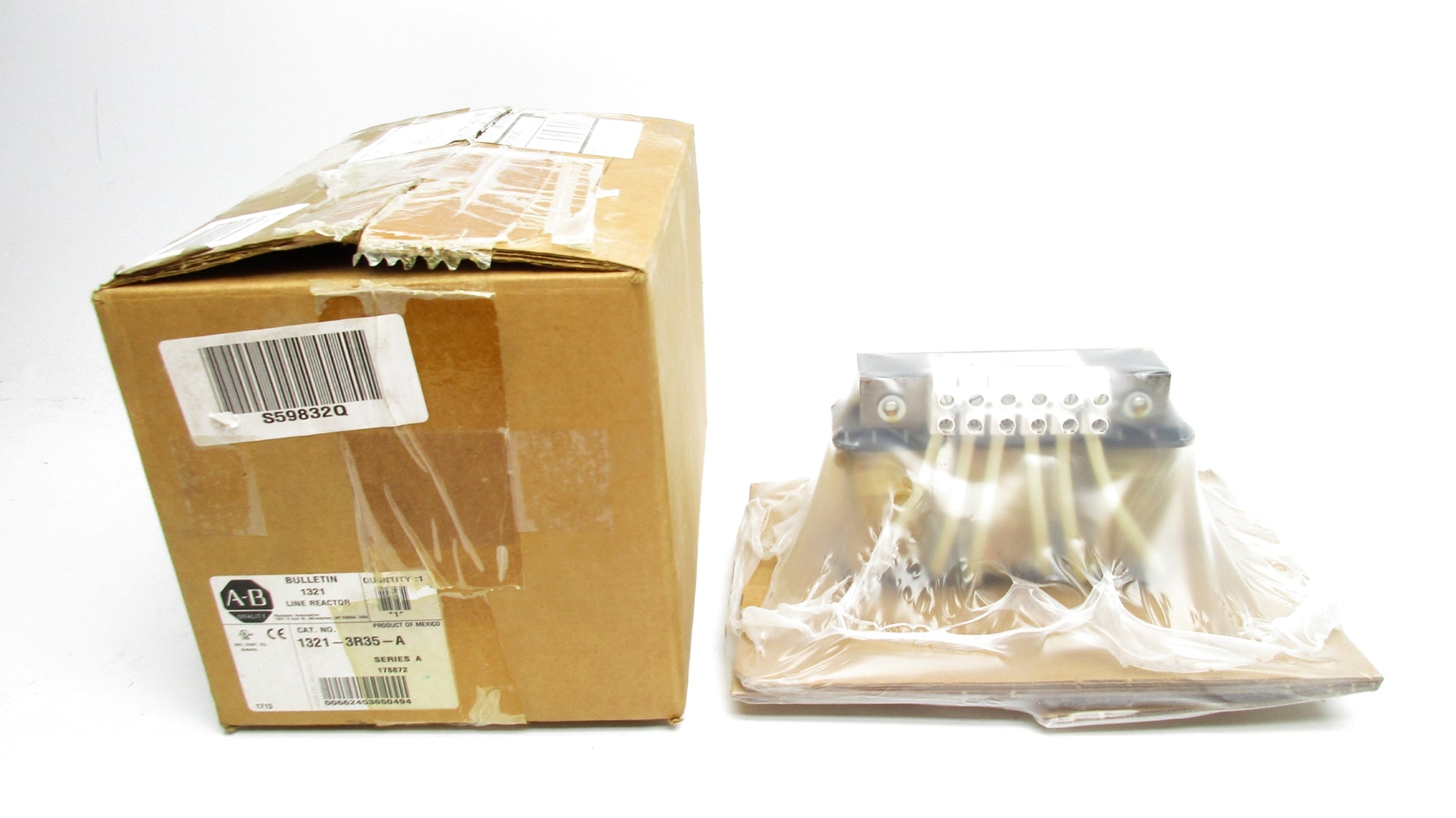 ALLEN BRADLEY 1321-3R35-A SER. A (BR/WH) NSMP