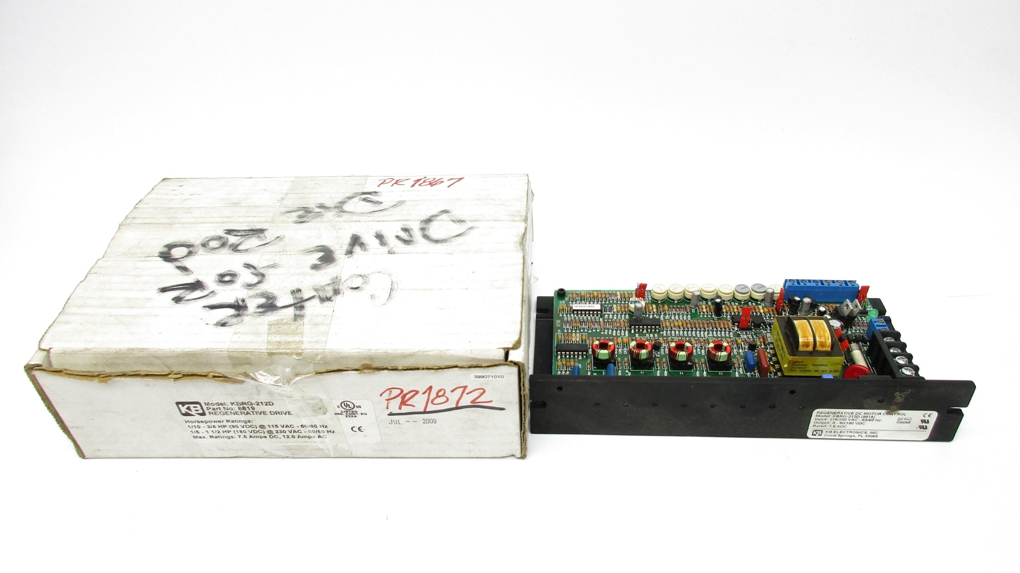 KB ELECTRONICS KBRG-212D (8819) NSMP