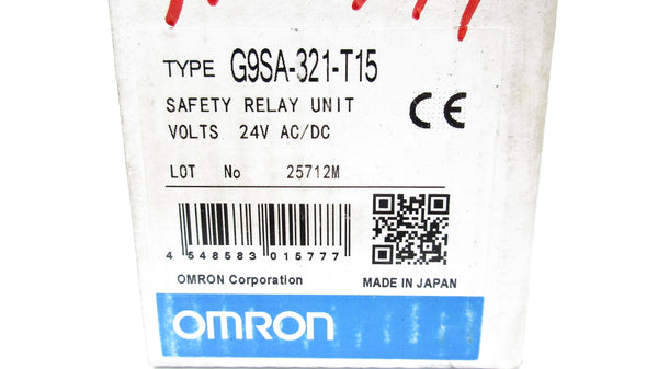 OMRON G9SA-321-T15 24VDC/DC NSMP