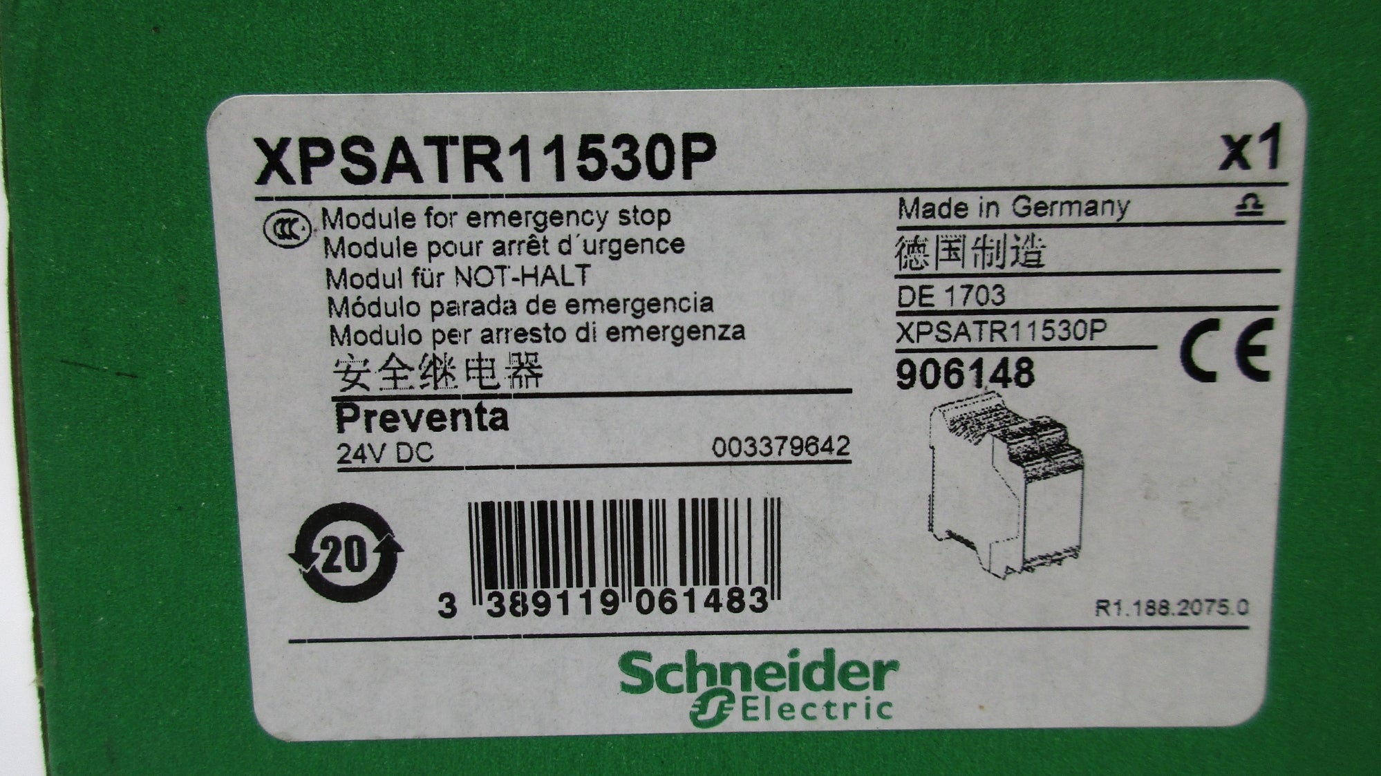 SCHNEIDER ELECTRIC XPSATR11530P NSMP
