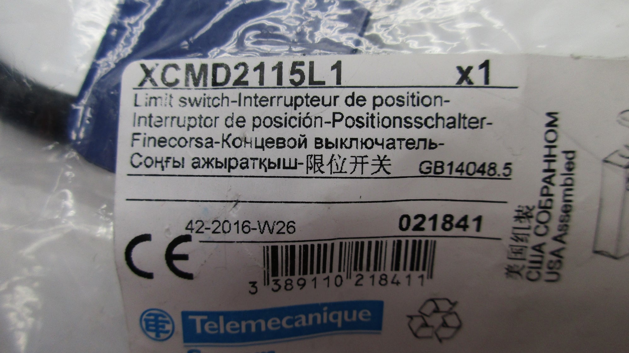 TELEMECANIQUE XCMD2115L1 NSMP