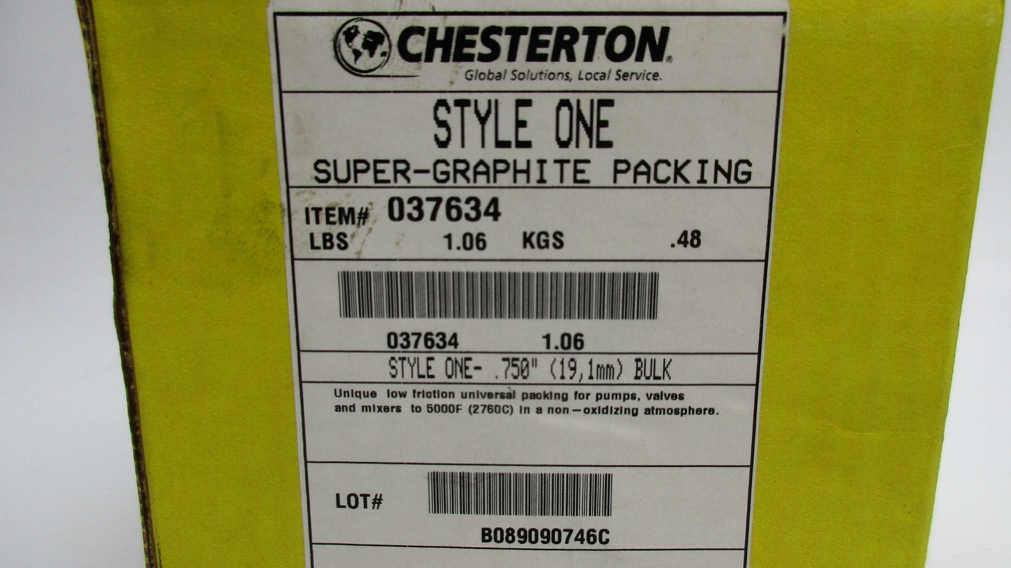 CHESTERTON 037634 .750" NSMP