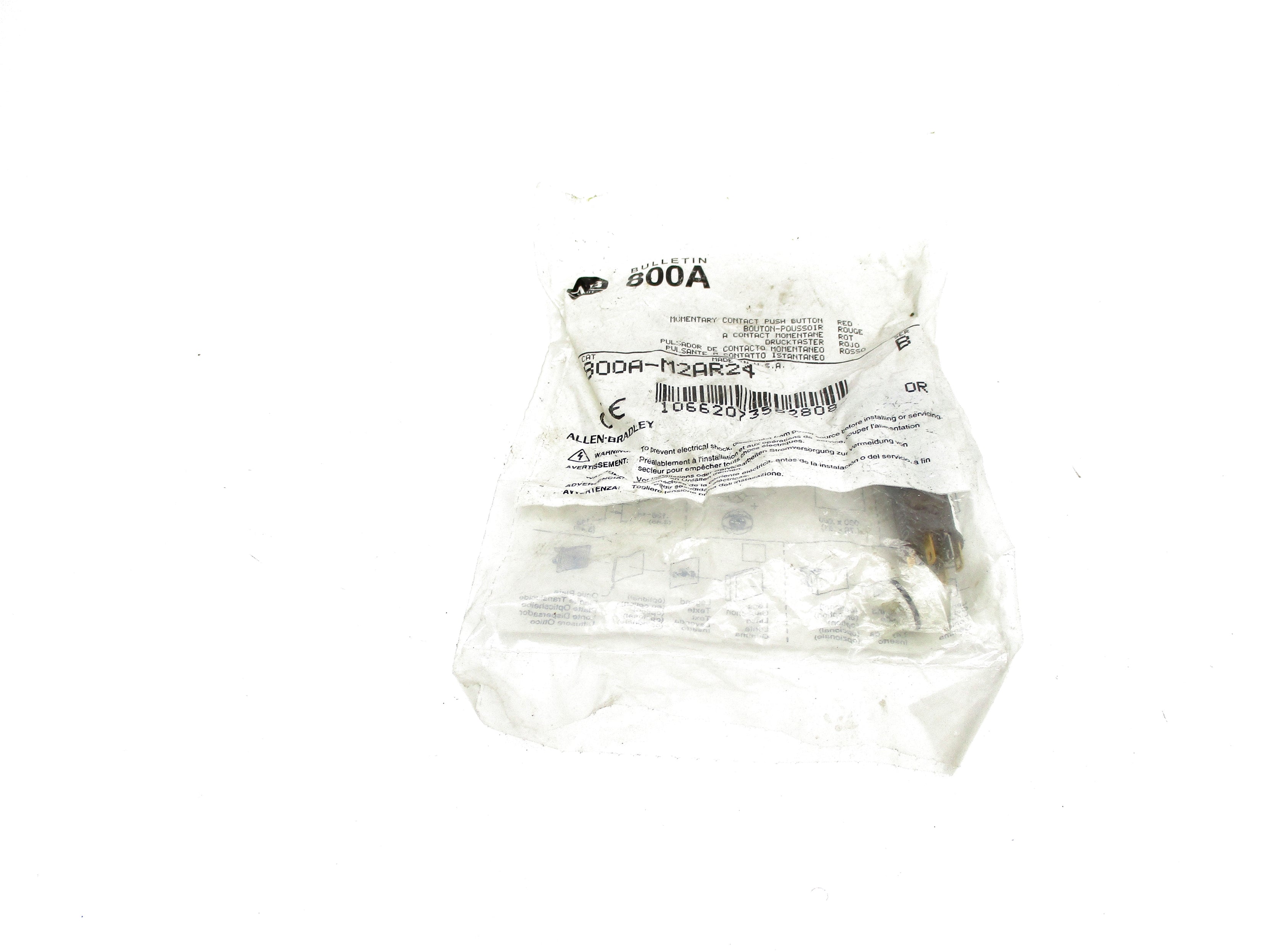 ALLEN BRADLEY 800A-M2AR24 SER. B NSMP