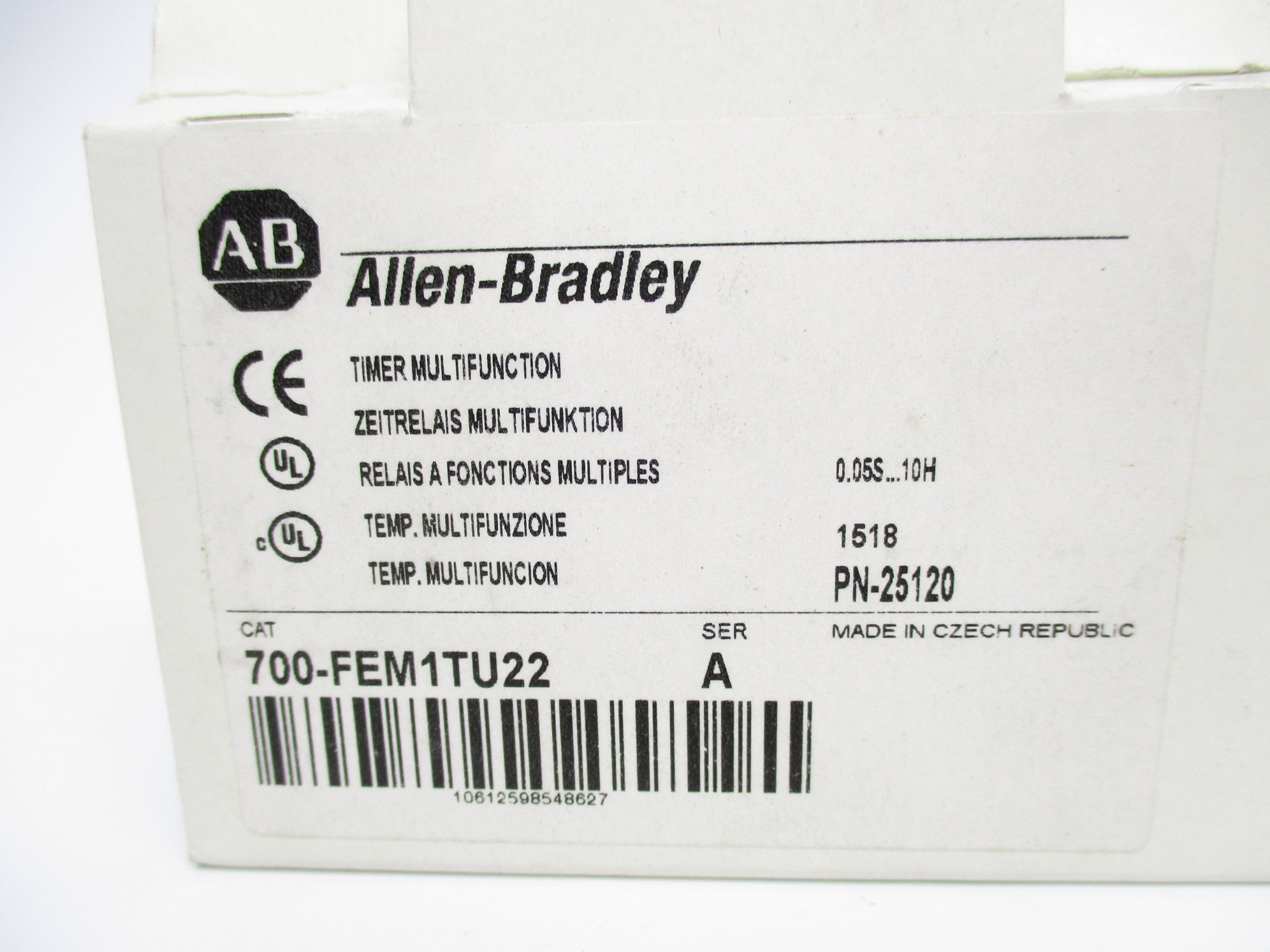 ALLEN BRADLEY 700-FEM1TU22 SER. A NSMP