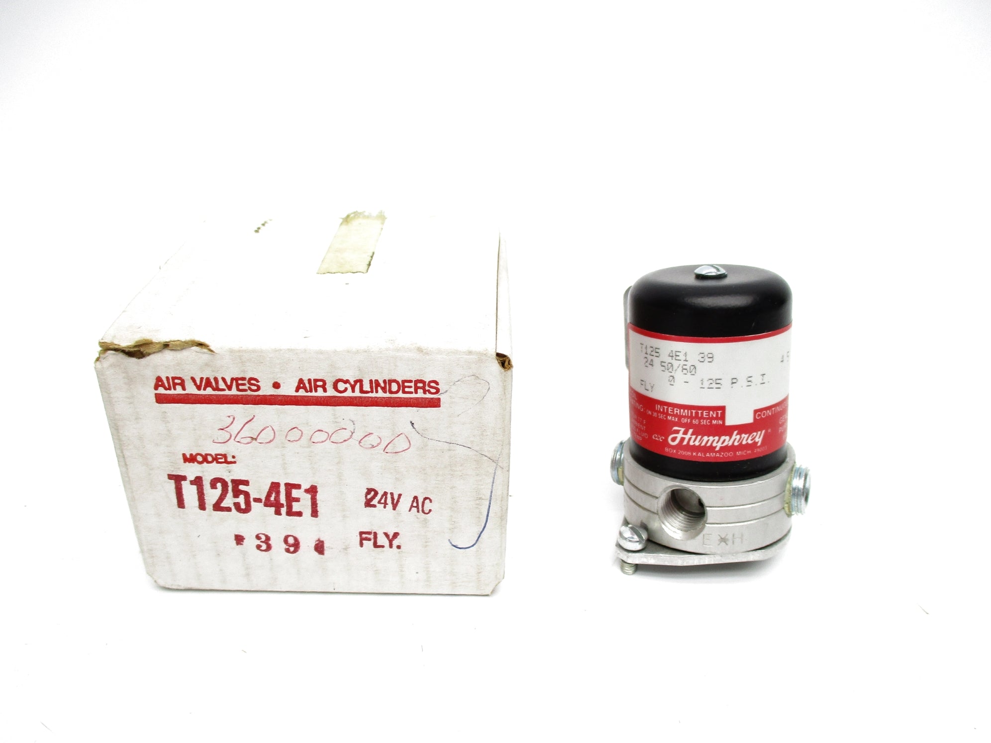 HUMPHREY T125-4E1-39 24VAC 0-125PSI NSMP