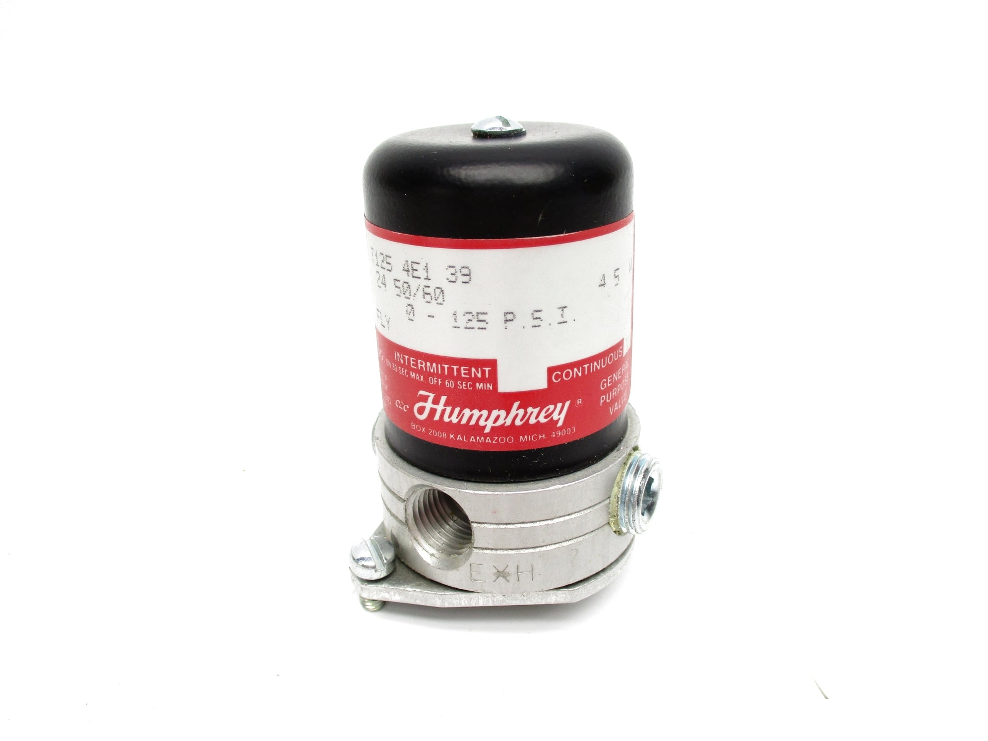 HUMPHREY T125-4E1-39 24VAC 0-125PSI NSMP