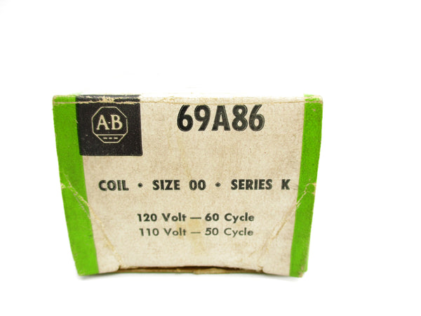 ALLEN BRADLEY 69A86 SER. K 110/120V (BK/GR) NSMP