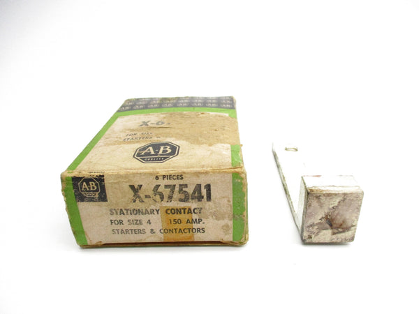 ALLEN BRADLEY X-67541 (PKG OF 6) (BK/GR) NSMP