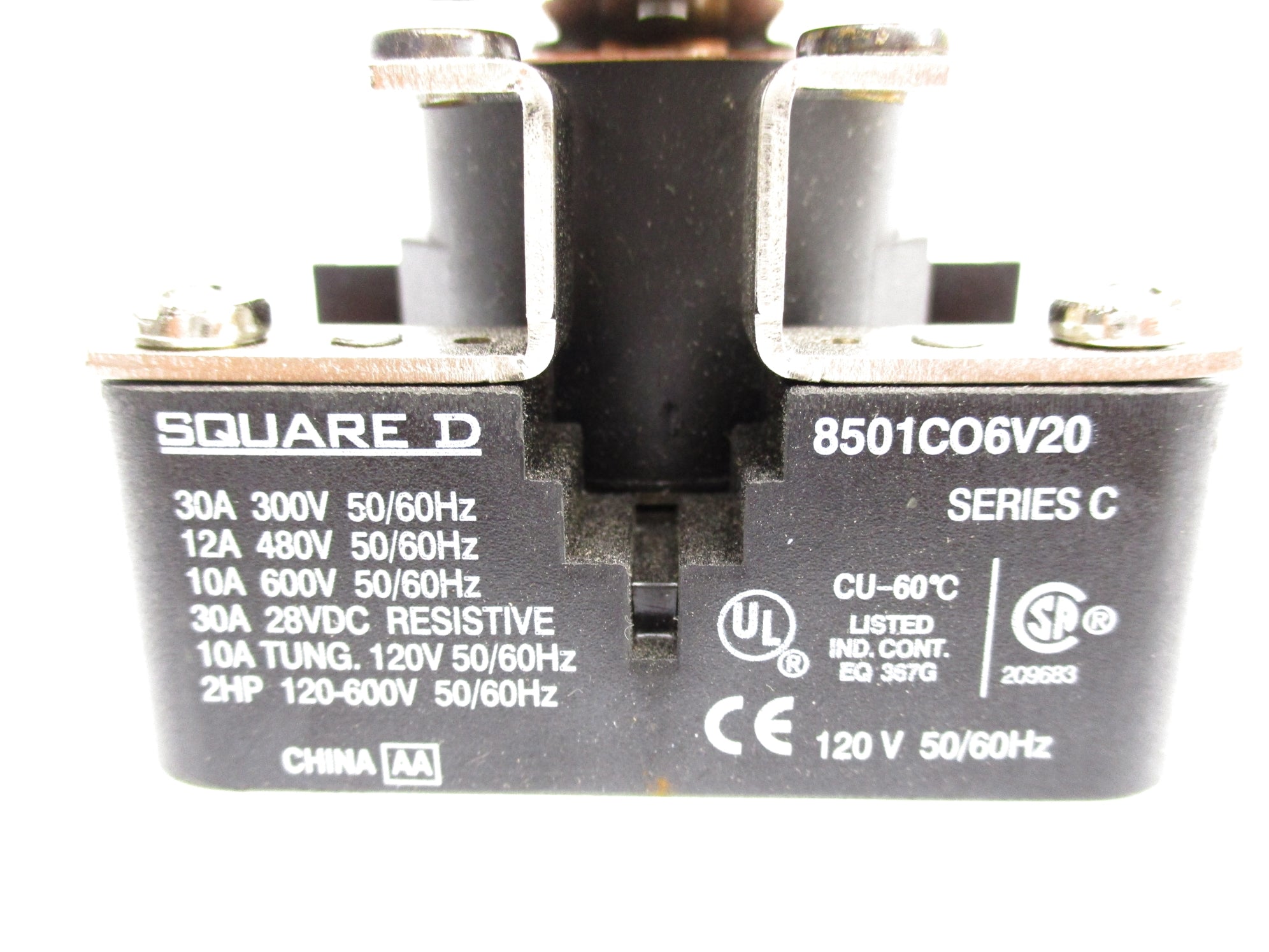 SQUARE D 8501CO6V20 SER. C 120V 30A NSNP