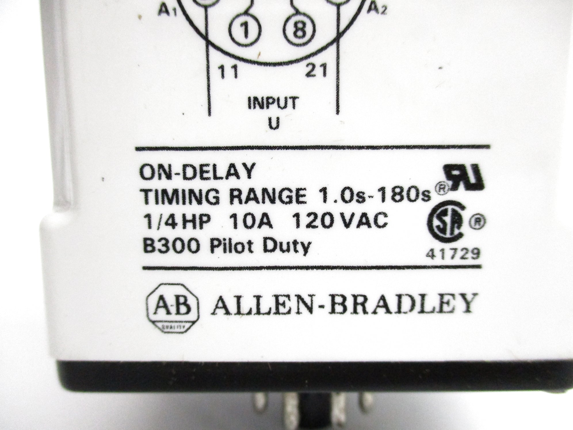 ALLEN BRADLEY 700-HT12BA1 SER. A 10A 120VAC UNMP