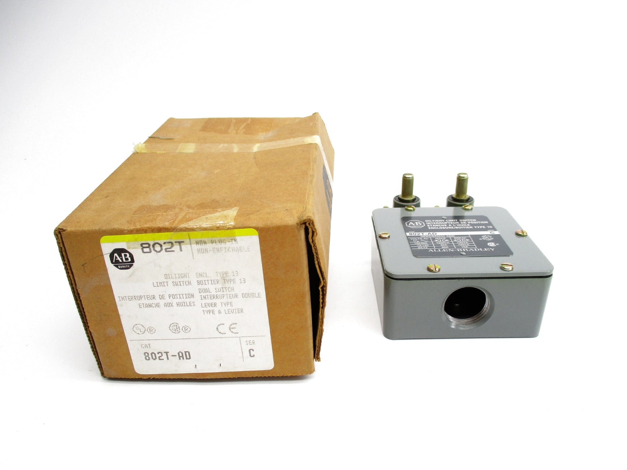 ALLEN BRADLEY 802T-AD SER. C (BR/YL) NSMP
