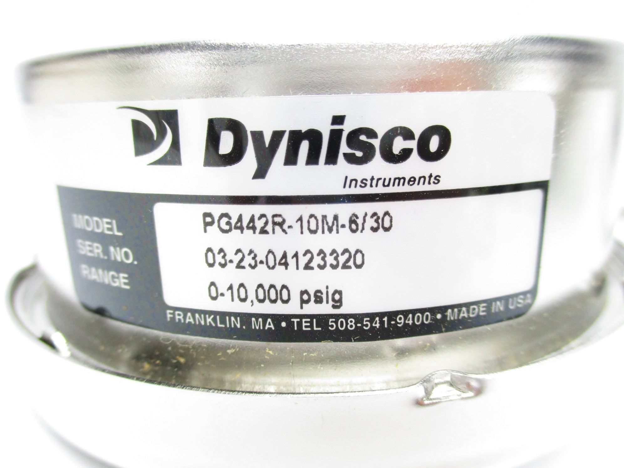 DYNISCO PG442R-10M-6/30 0-10,000PSIG NSNP