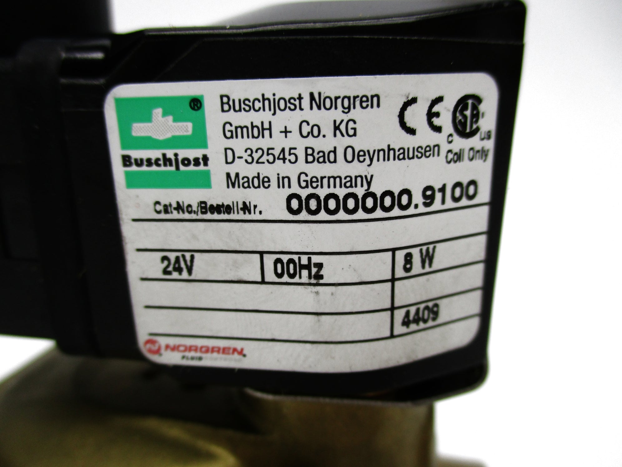 BUSCHJOST 0000000.9100 8241300.9100 24V NSNP