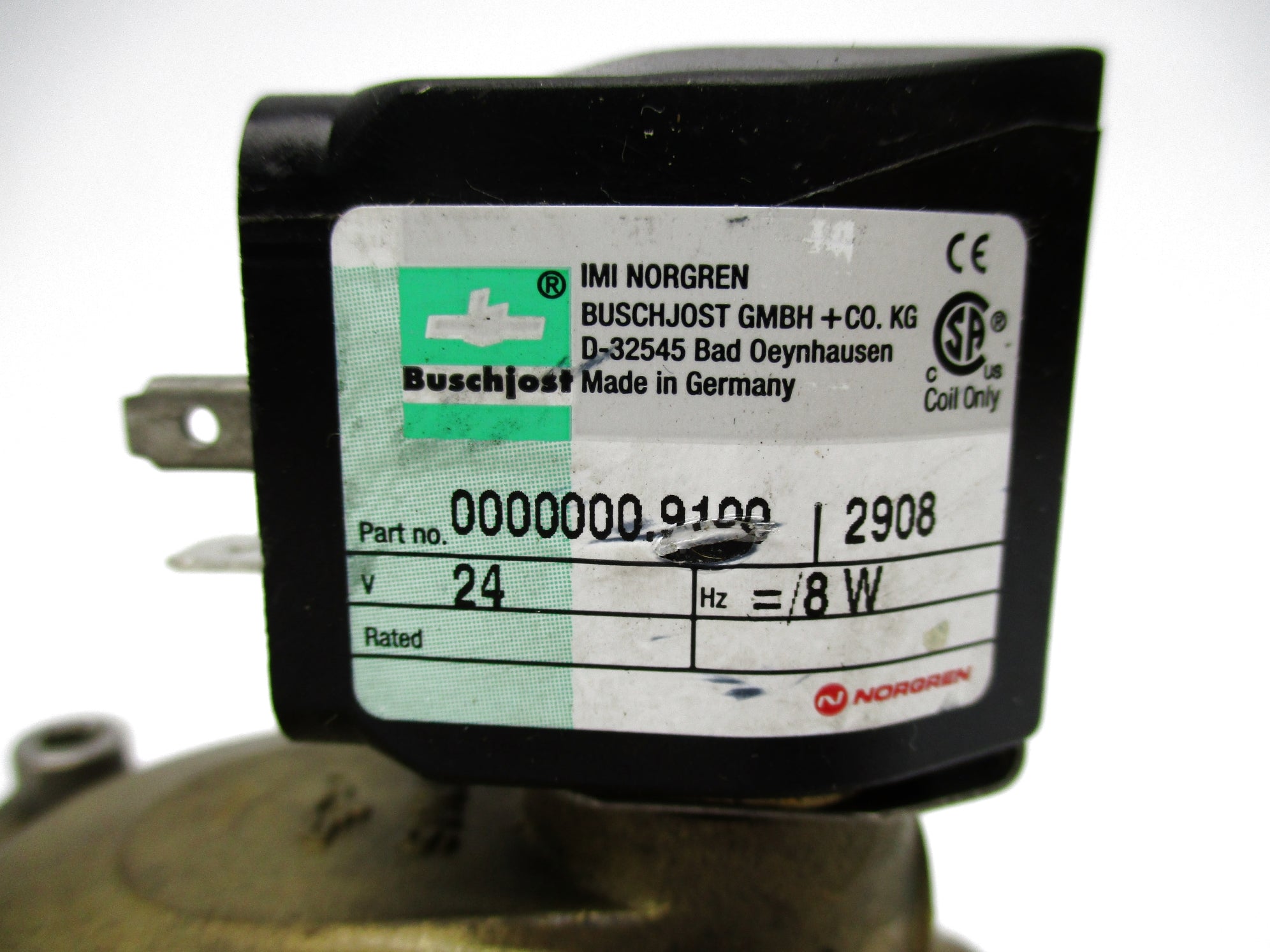 BUSCHJOST 0000000.9100 8241300.9100 24V UNMP