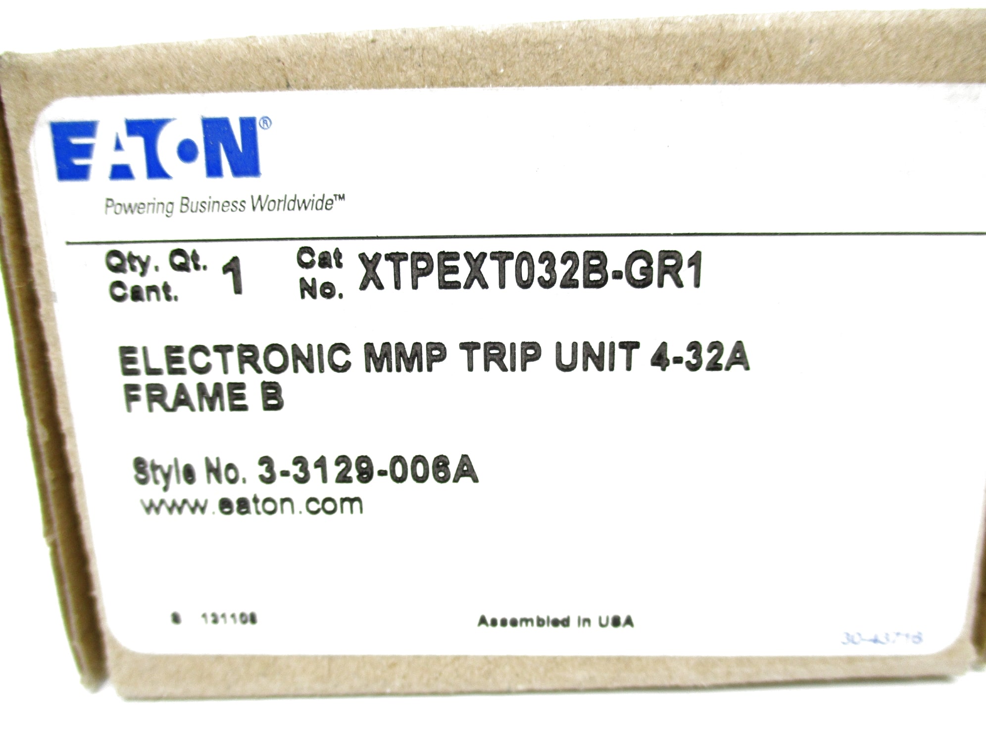 EATON XTPEXT032B-GR1 NSMP