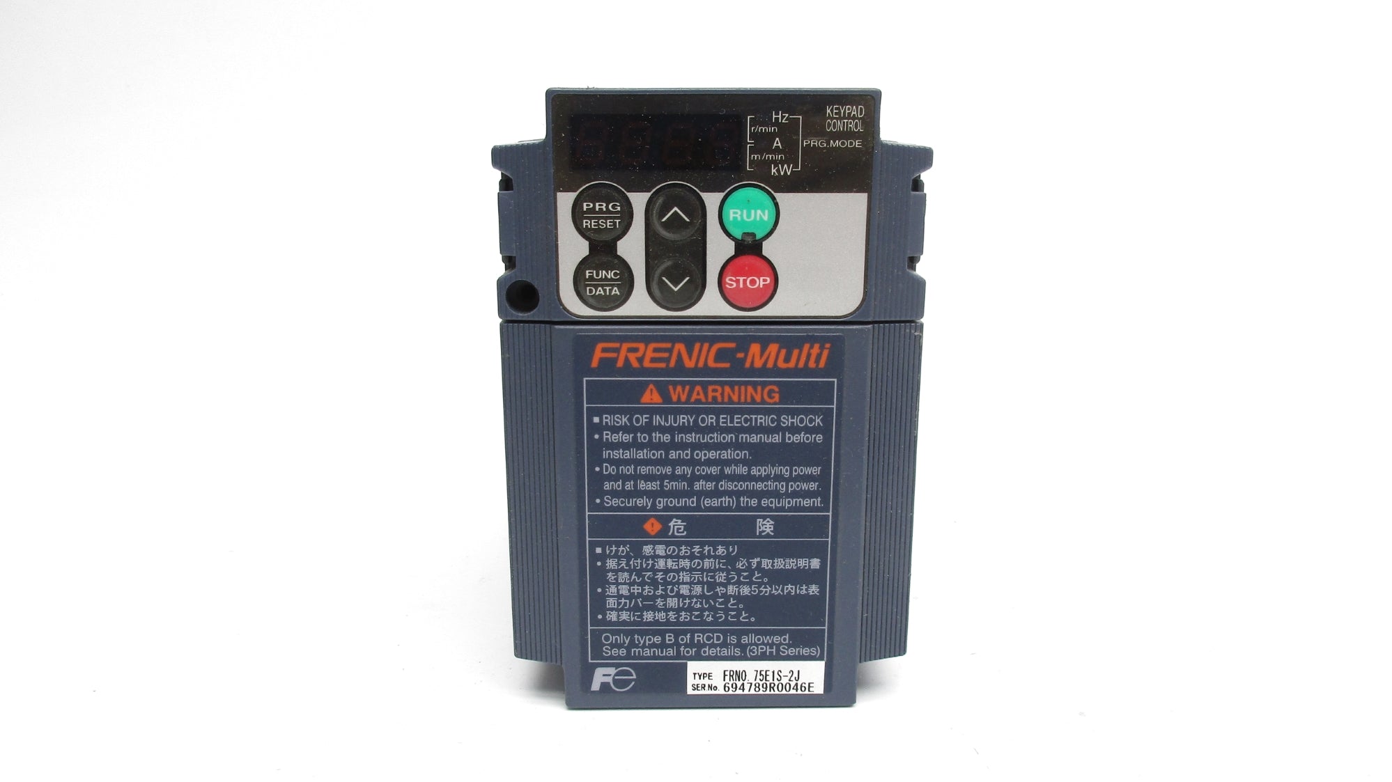 FUJI ELECTRIC FRNO.75E1S-2J NSNP
