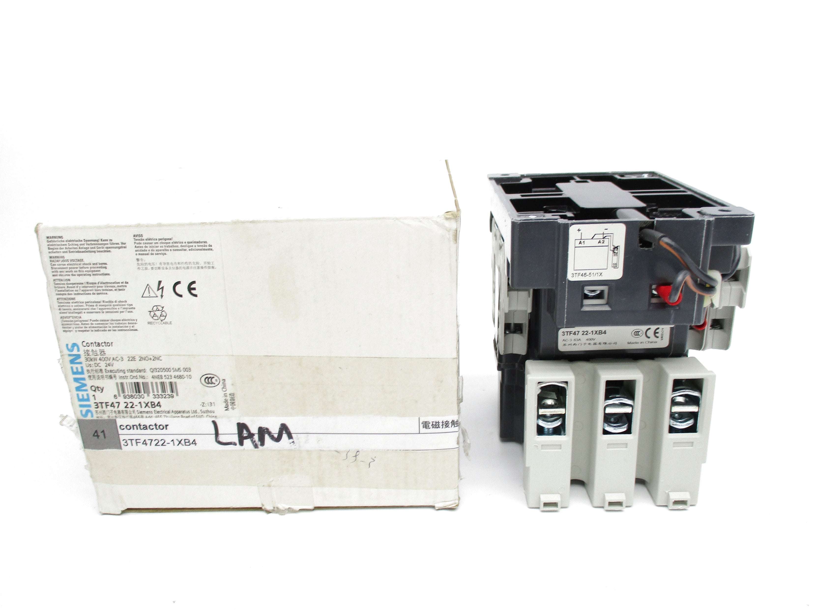 SIEMENS 3TF4722-1XB4 24VDC NSMP