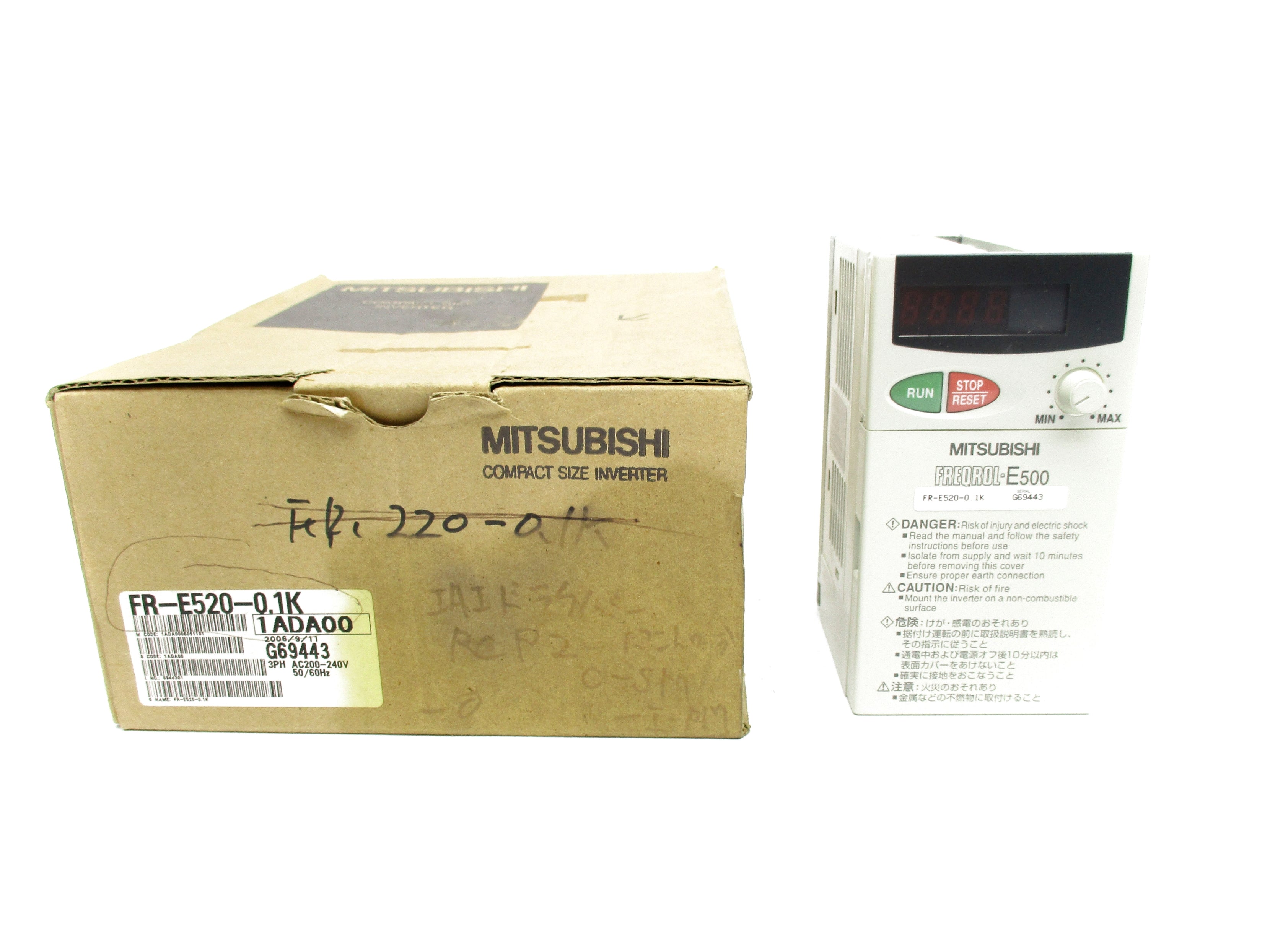 MITSUBISHI FR-E520-0.1K NSMP