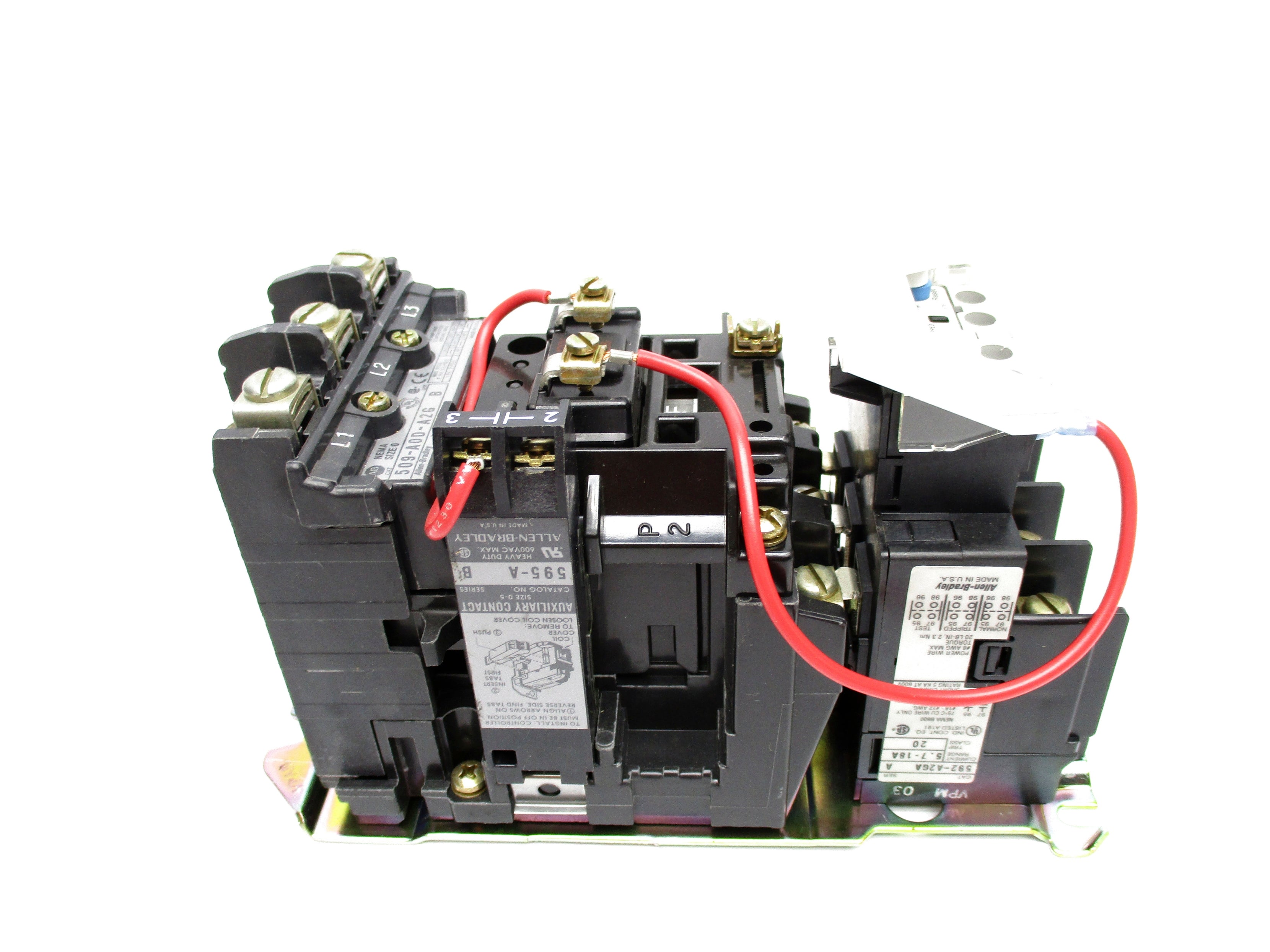ALLEN BRADLEY 509-AOD-A2G SER. B (BR/WH) NSMP