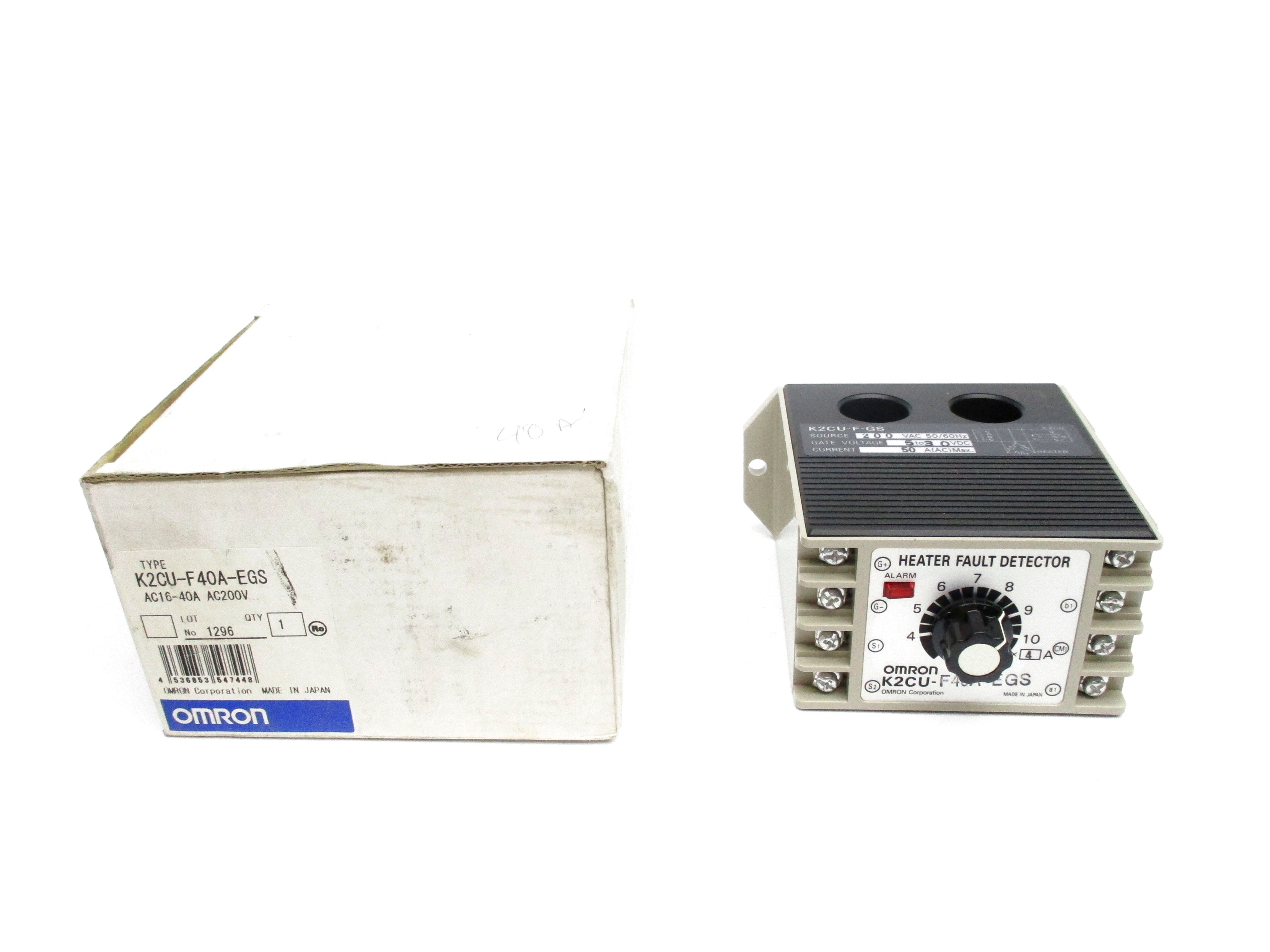 OMRON K2CU-F40A-EGS NSMP