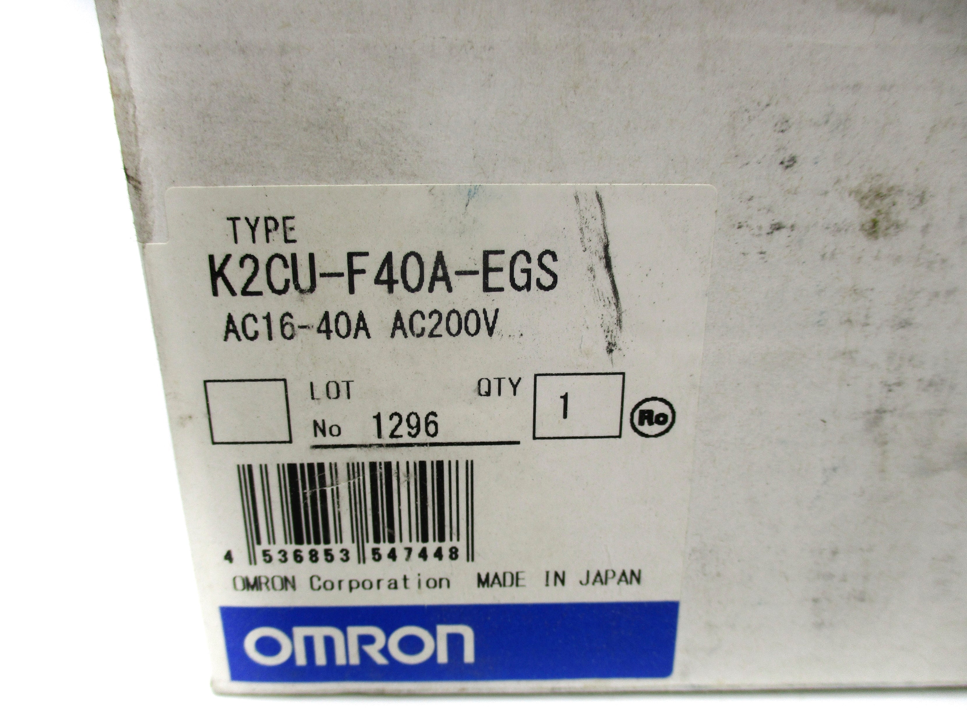 OMRON K2CU-F40A-EGS NSMP