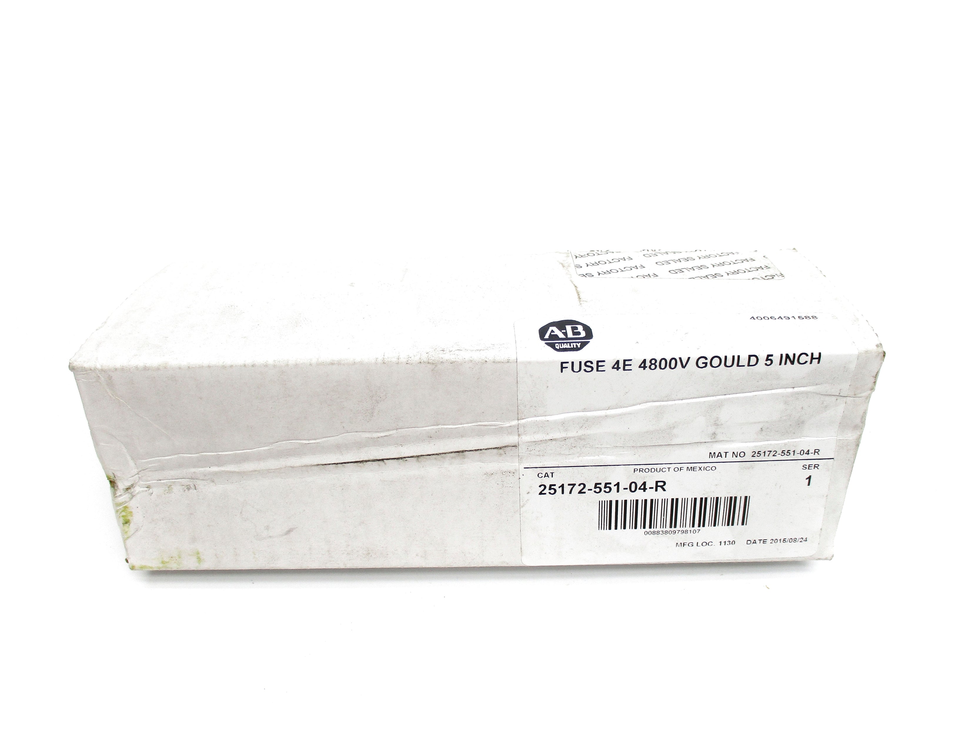 ALLEN BRADLEY 25172-551-04-R SER. 1 DATE: 2015 (WH) NSFS