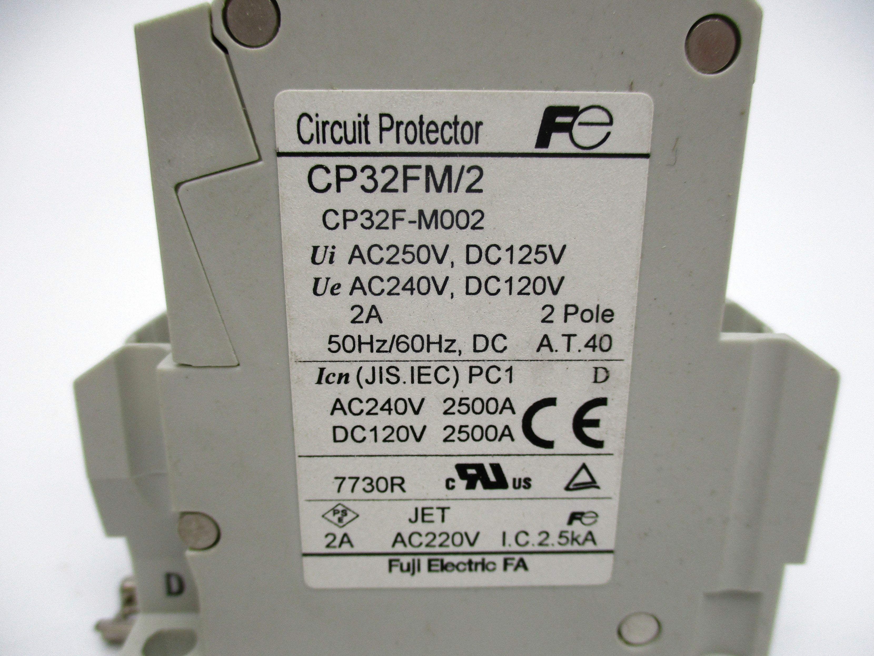 FUJI ELECTRIC CP32FM/2 2A 220VAC NSNP