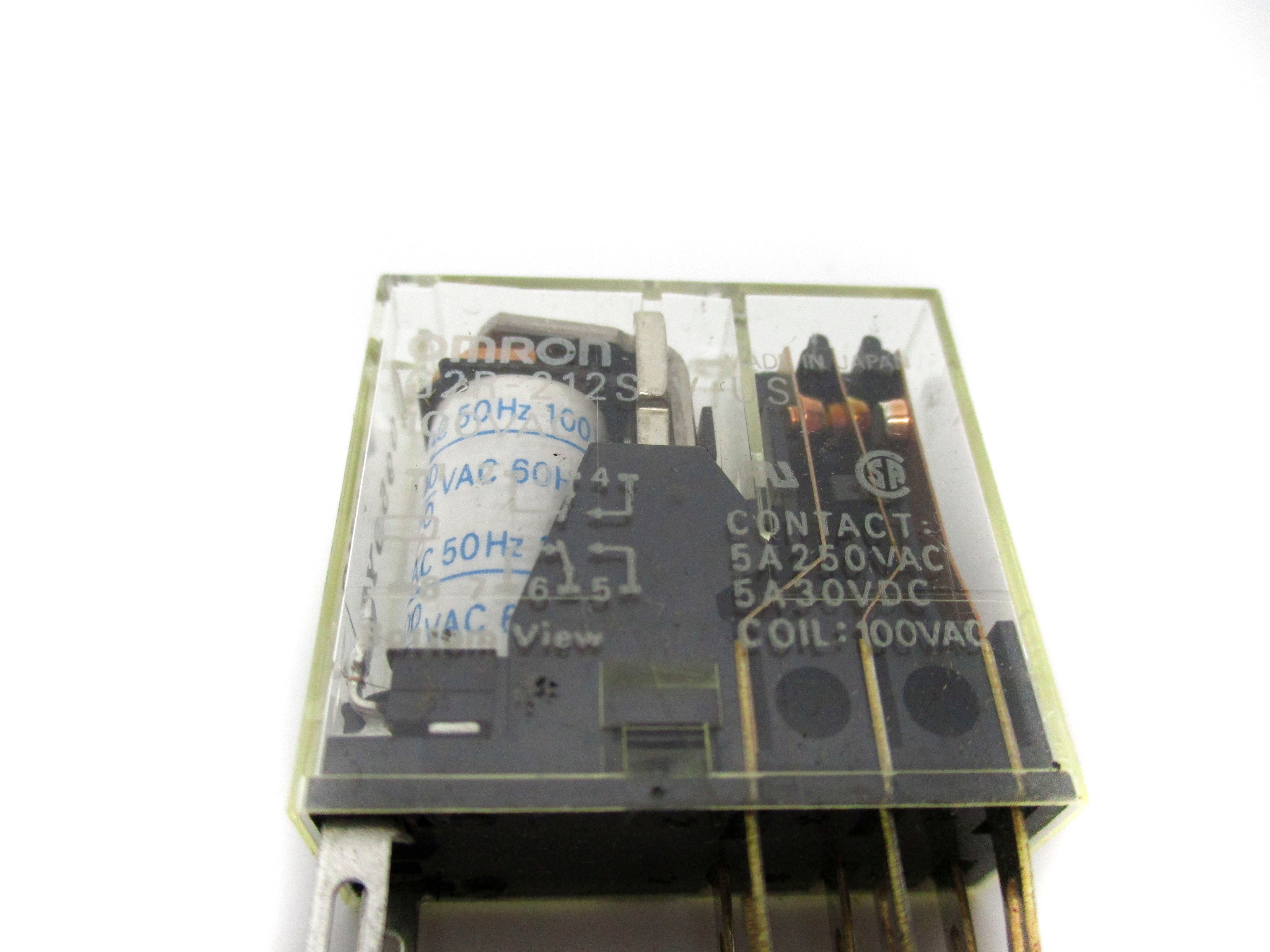 OMRON G2R-212S-V-US 5A 100VAC NSNP