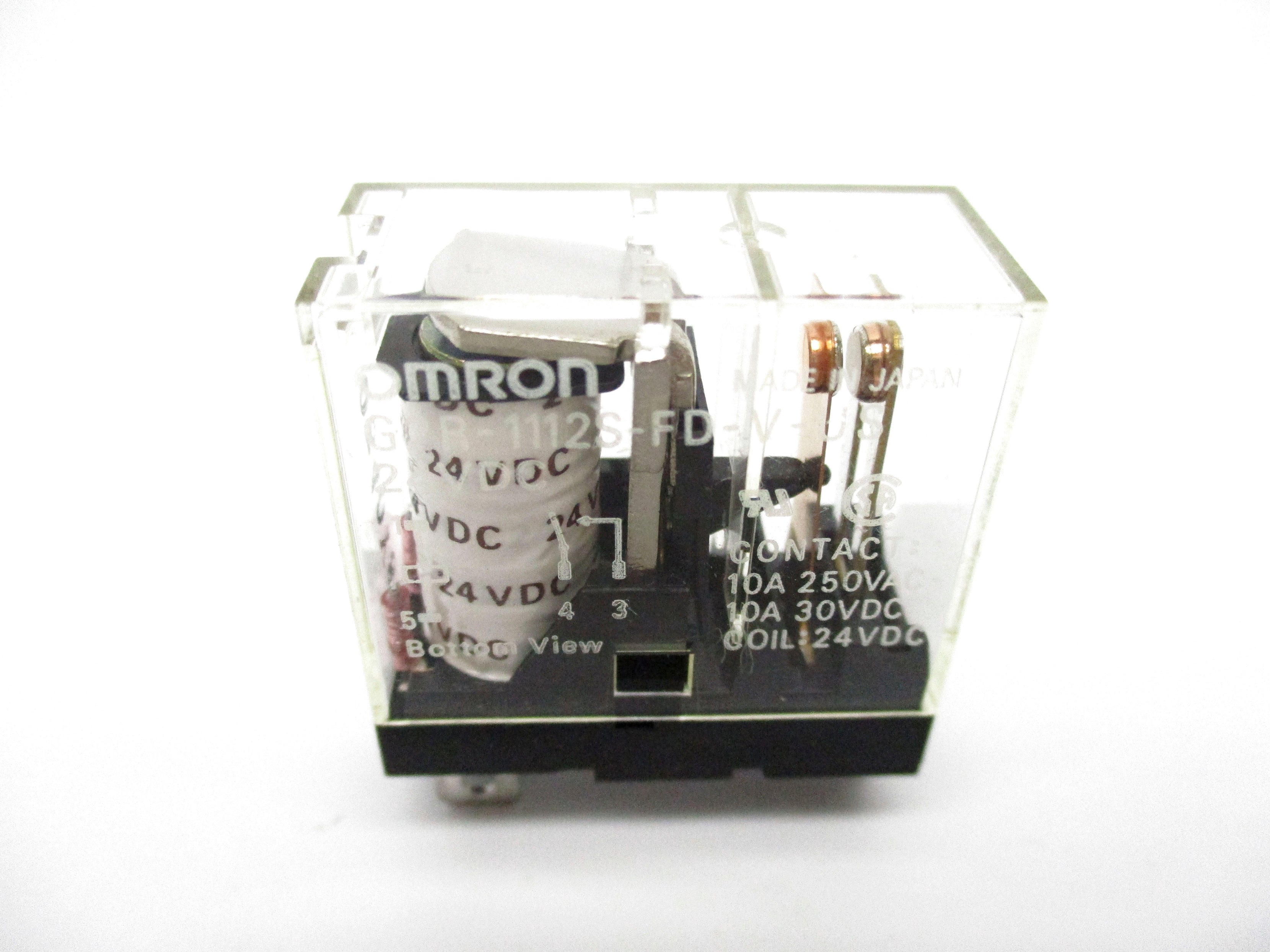 OMRON G2R-1112S-FD-V-US 10A 24VDC NSNP
