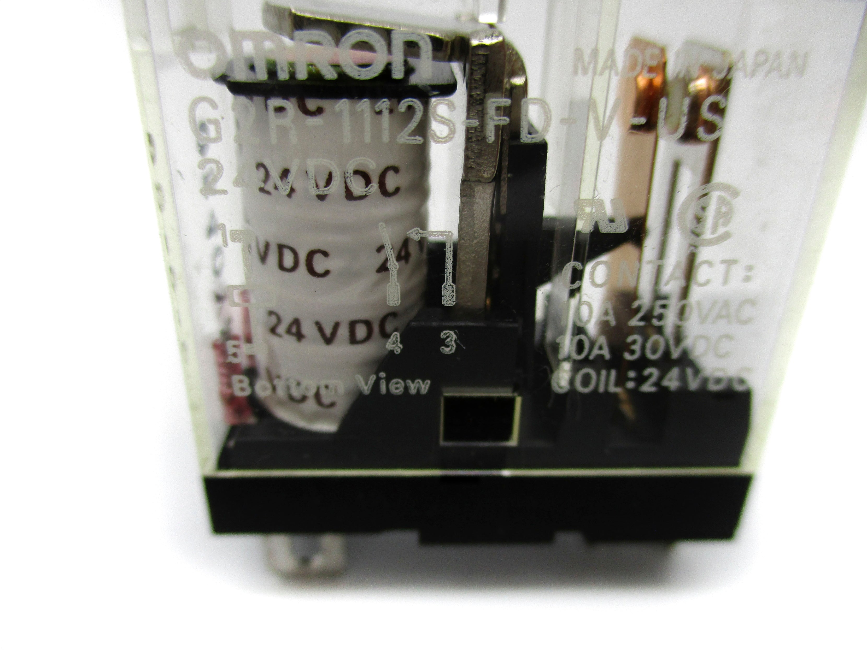 OMRON G2R-1112S-FD-V-US 10A 24VDC NSNP