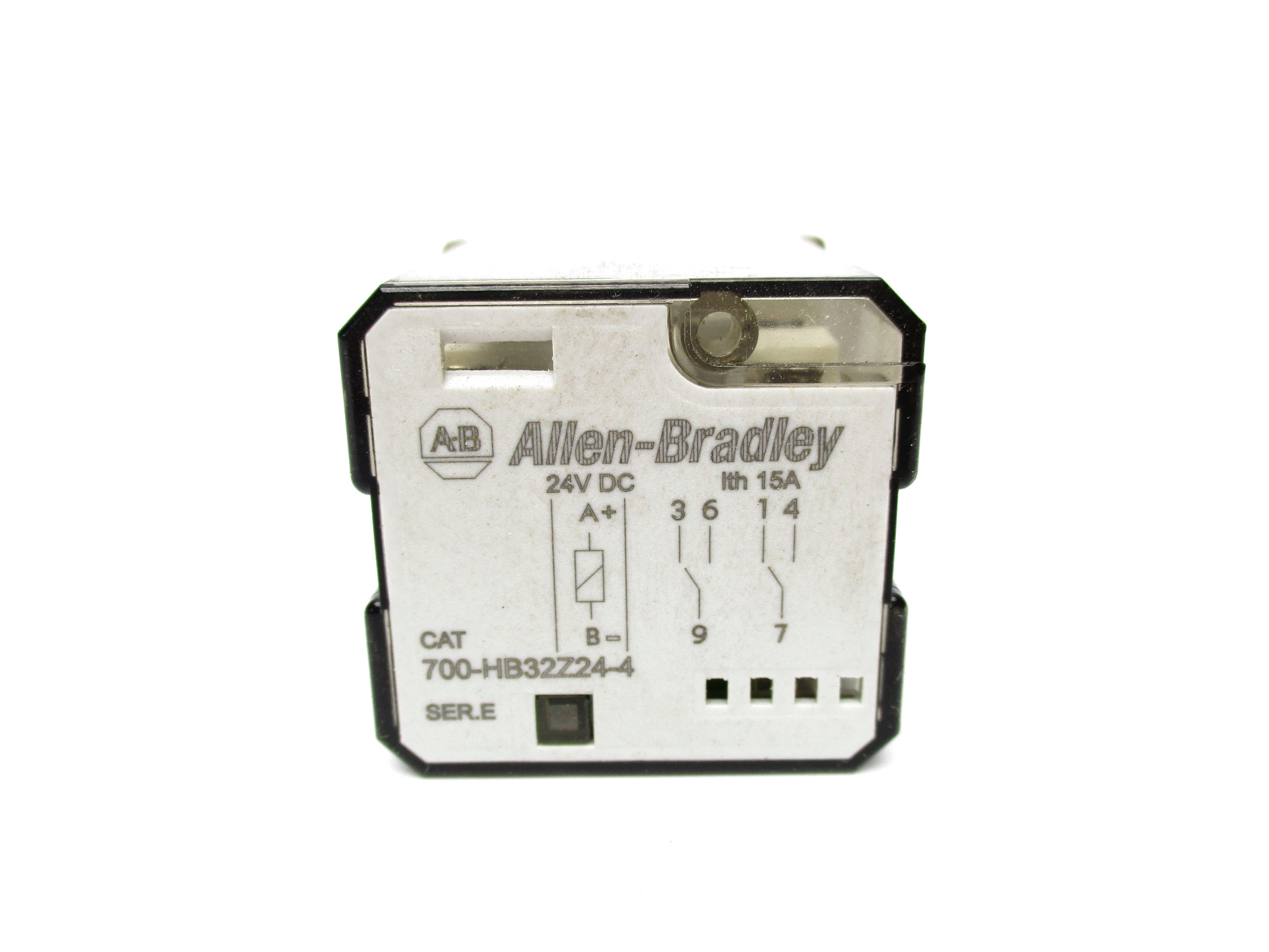 ALLEN BRADLEY 700-HB32Z24-4 SER. E 15A 24VDC NSNP