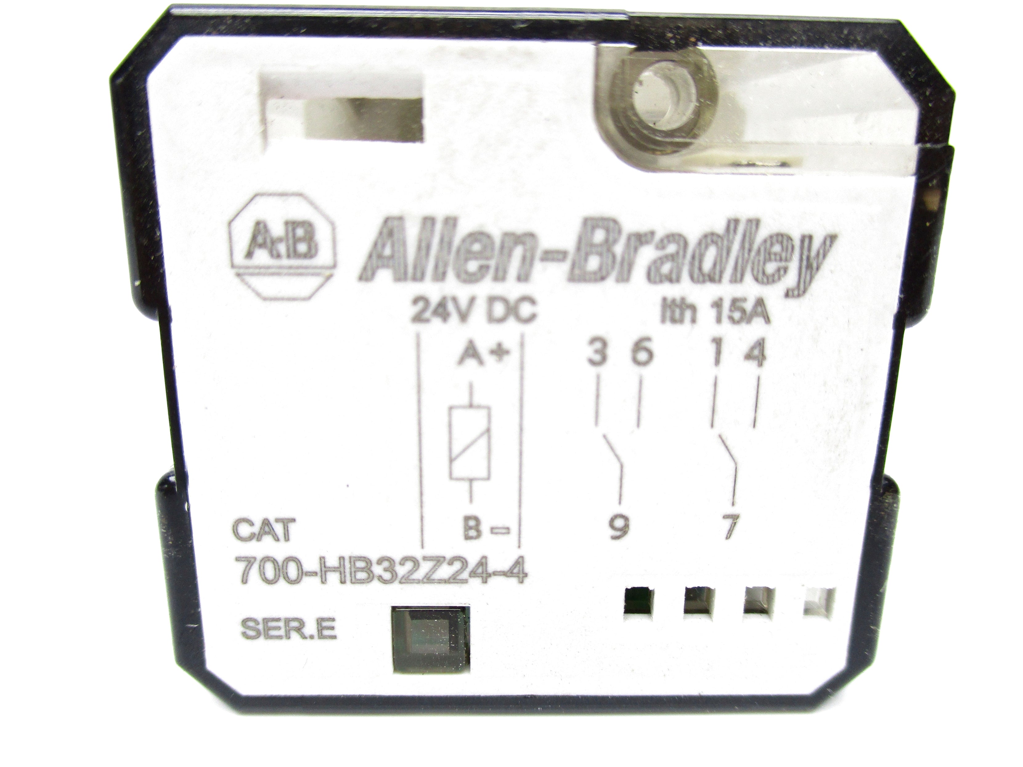 ALLEN BRADLEY 700-HB32Z24-4 SER. E 15A 24VDC NSNP
