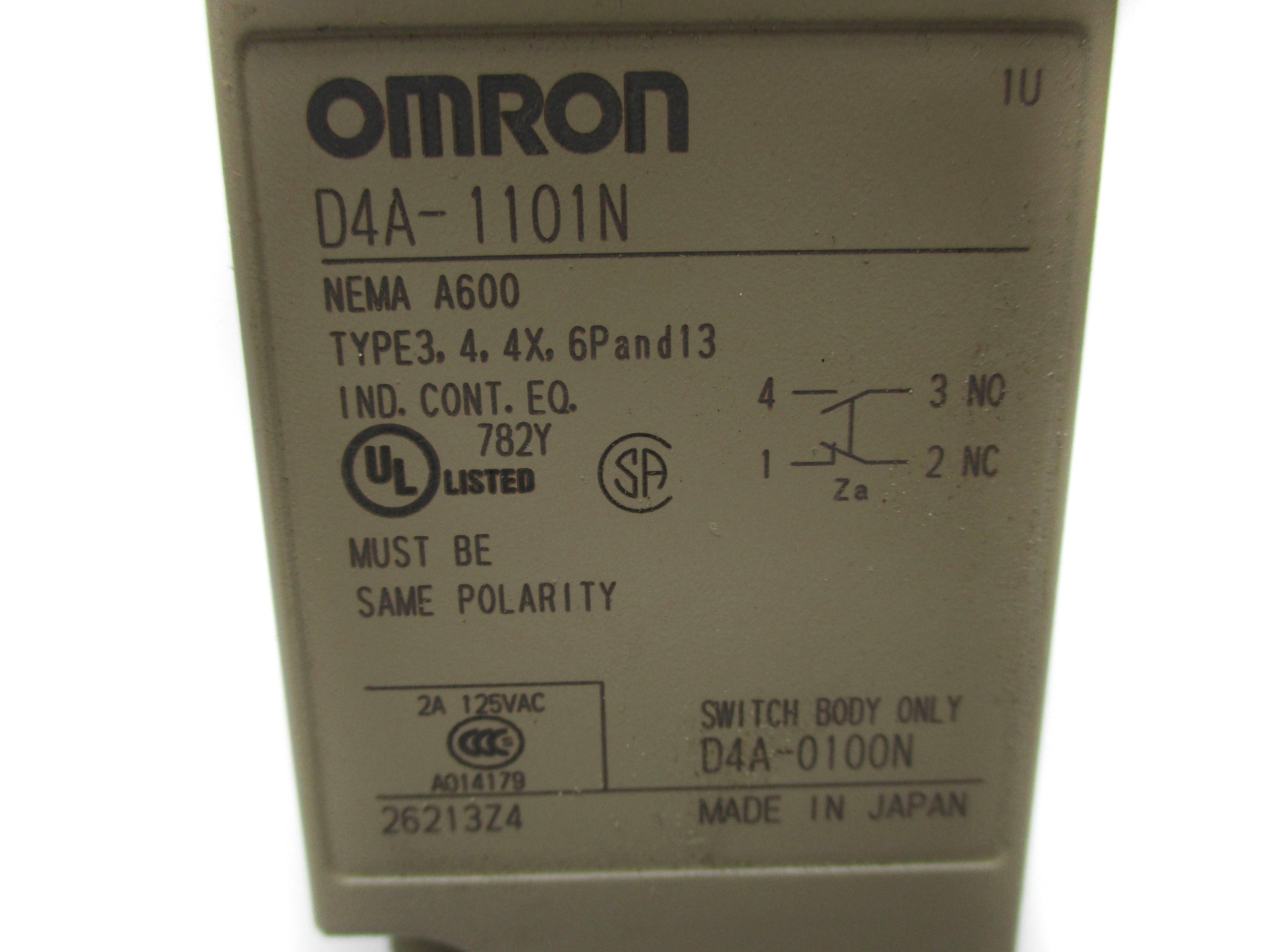 OMRON D4A-1101N NSNP