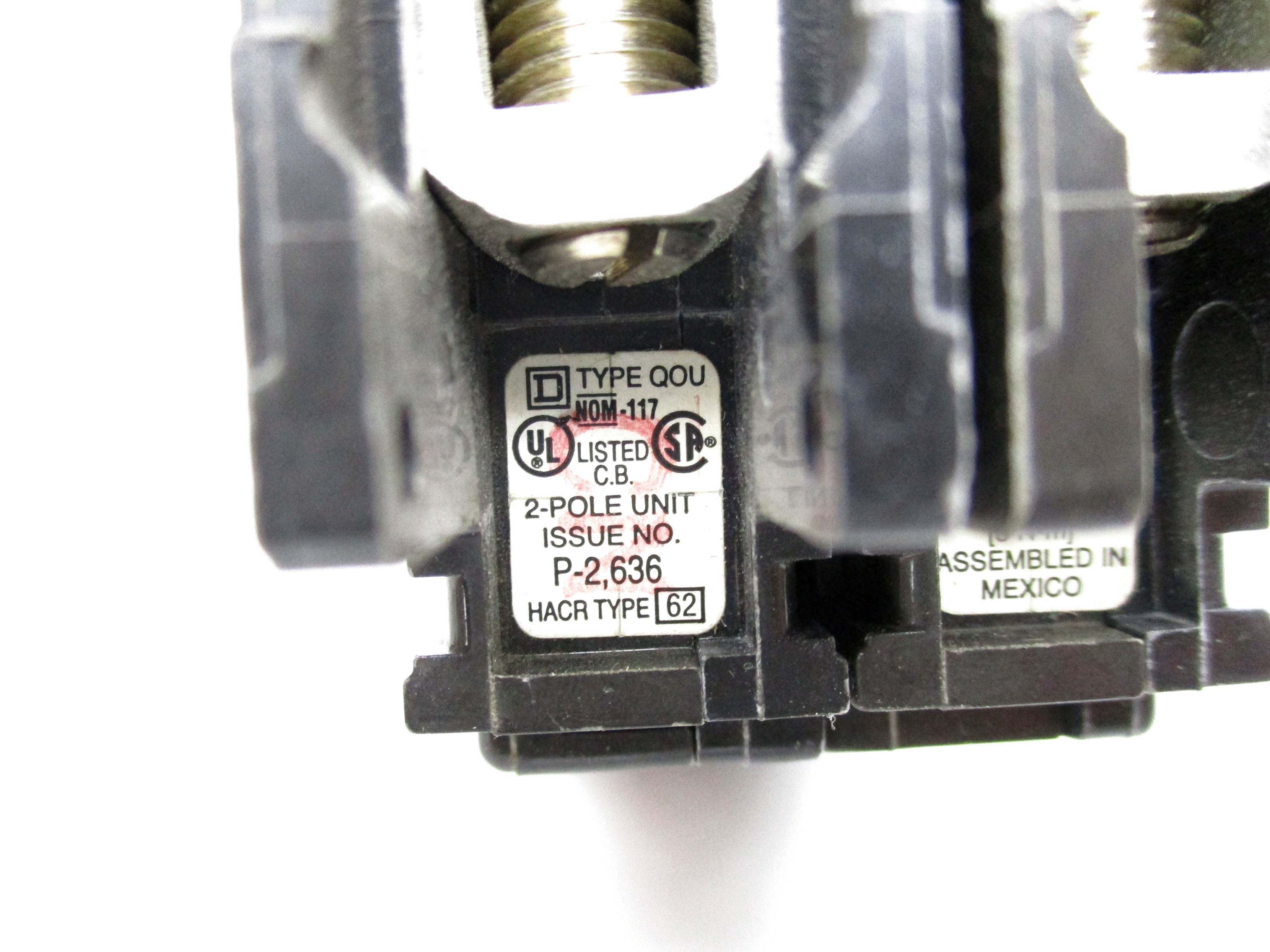 SQUARE D QOU220 SER. 3 20A 120/240V NSMP