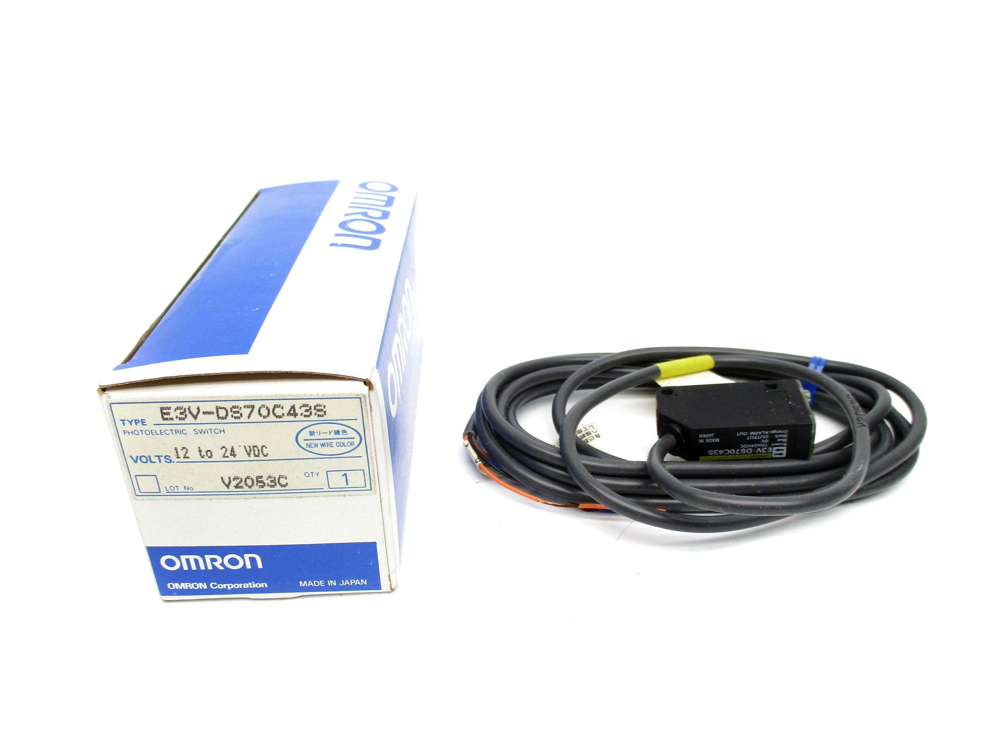 OMRON E3V-DS70C43S 12-24VDC NSMP