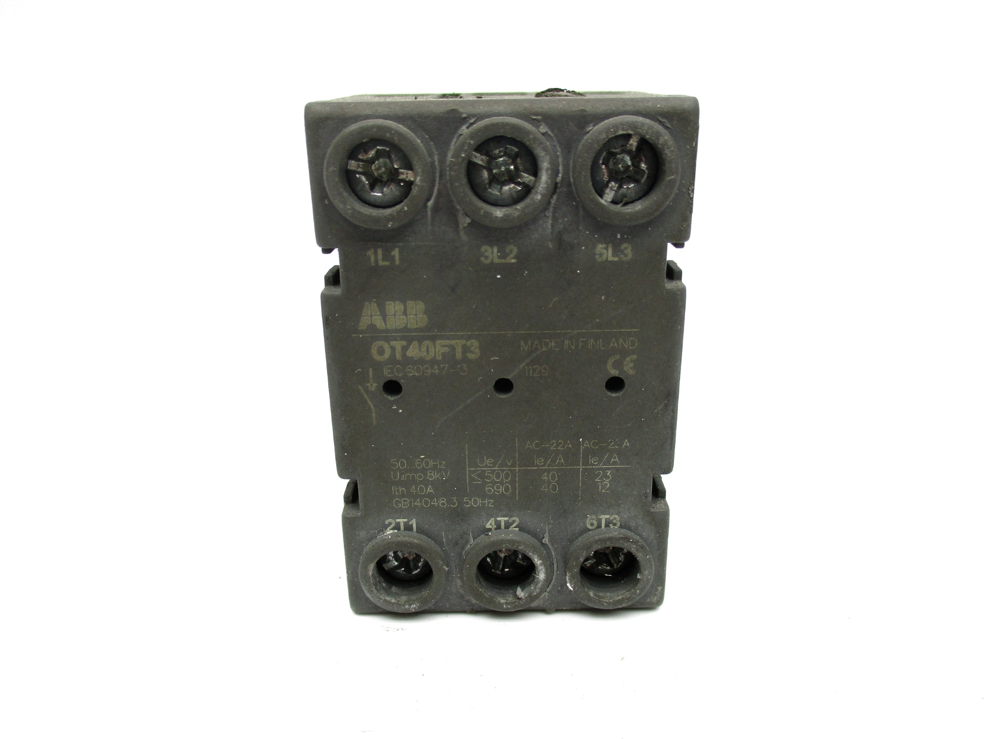 ABB OT40FT3 UNMP