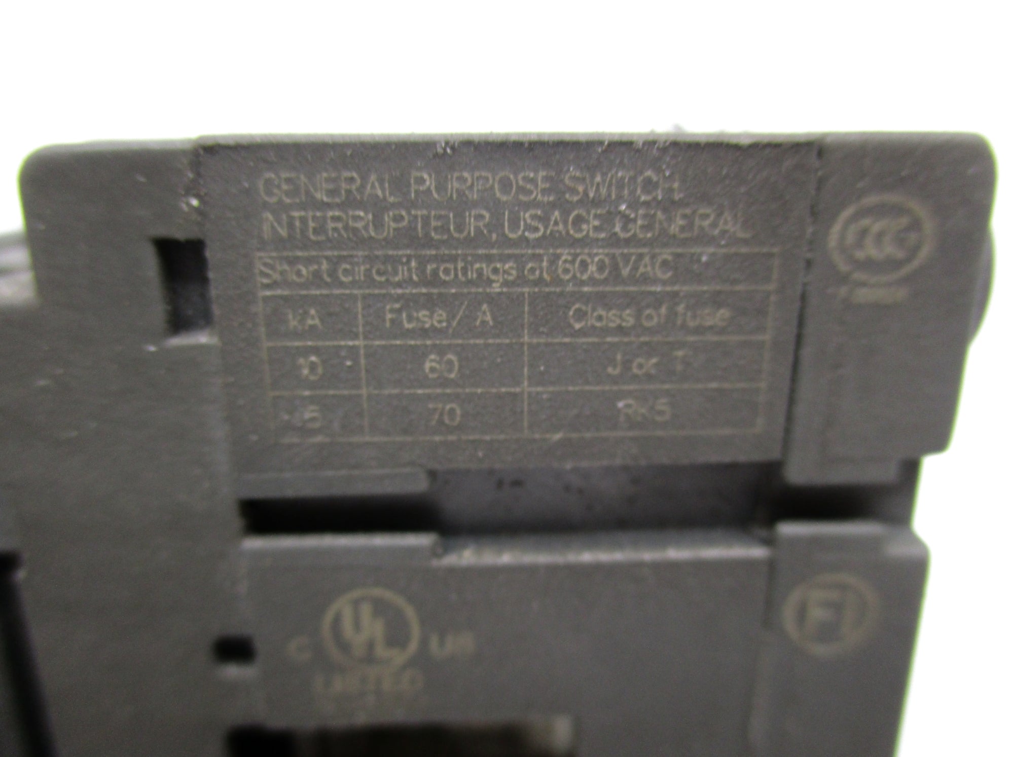 ABB OT40FT3 UNMP