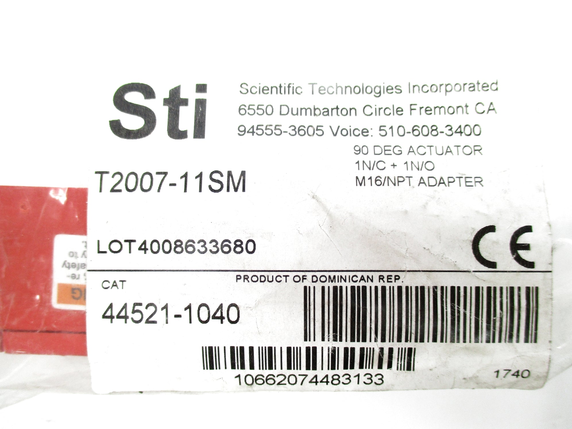 STI 44521-1040 T2007-11SM NSMP