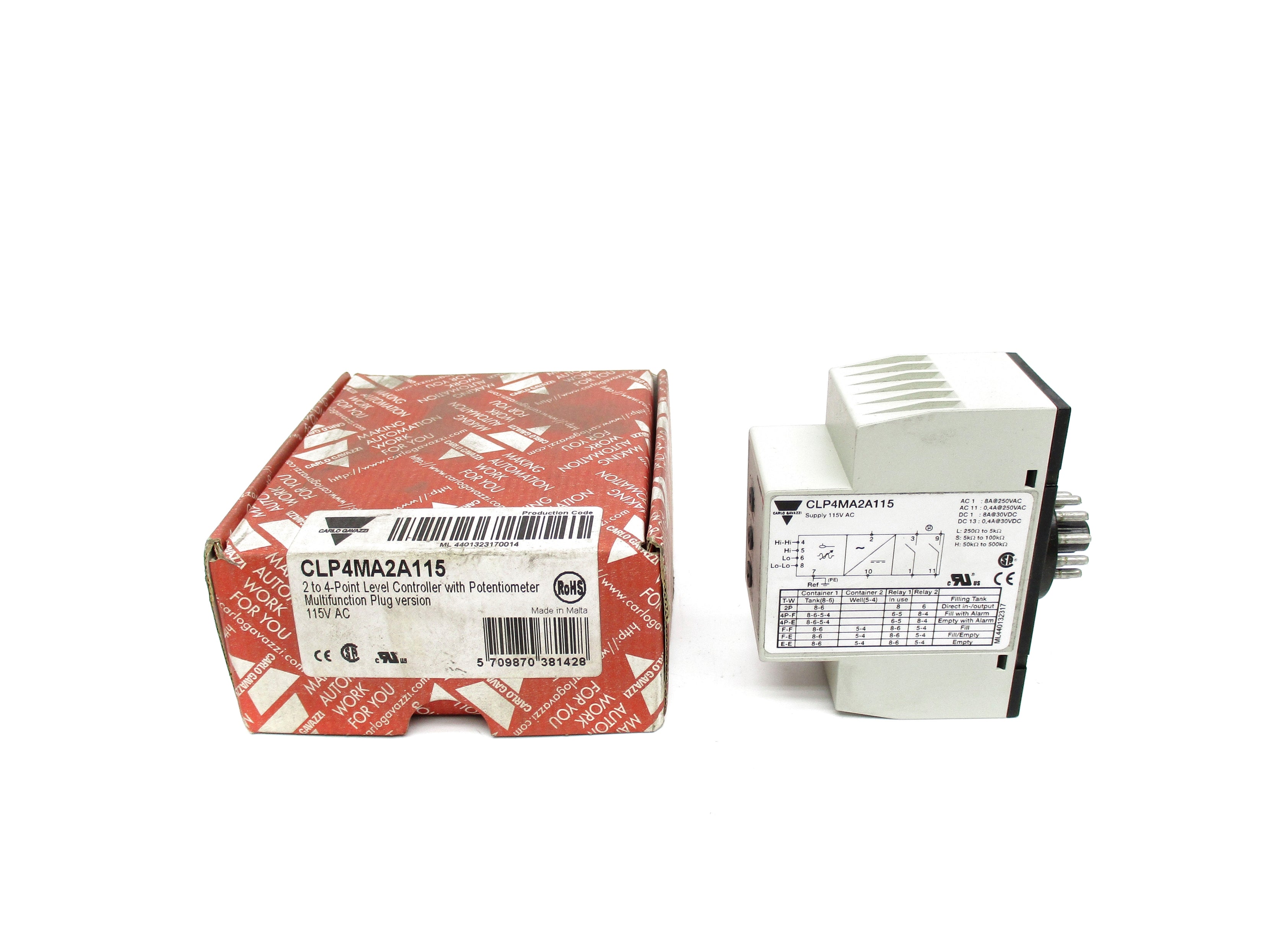 CARLO GAVAZZI CLP4MA2A115 NSMP