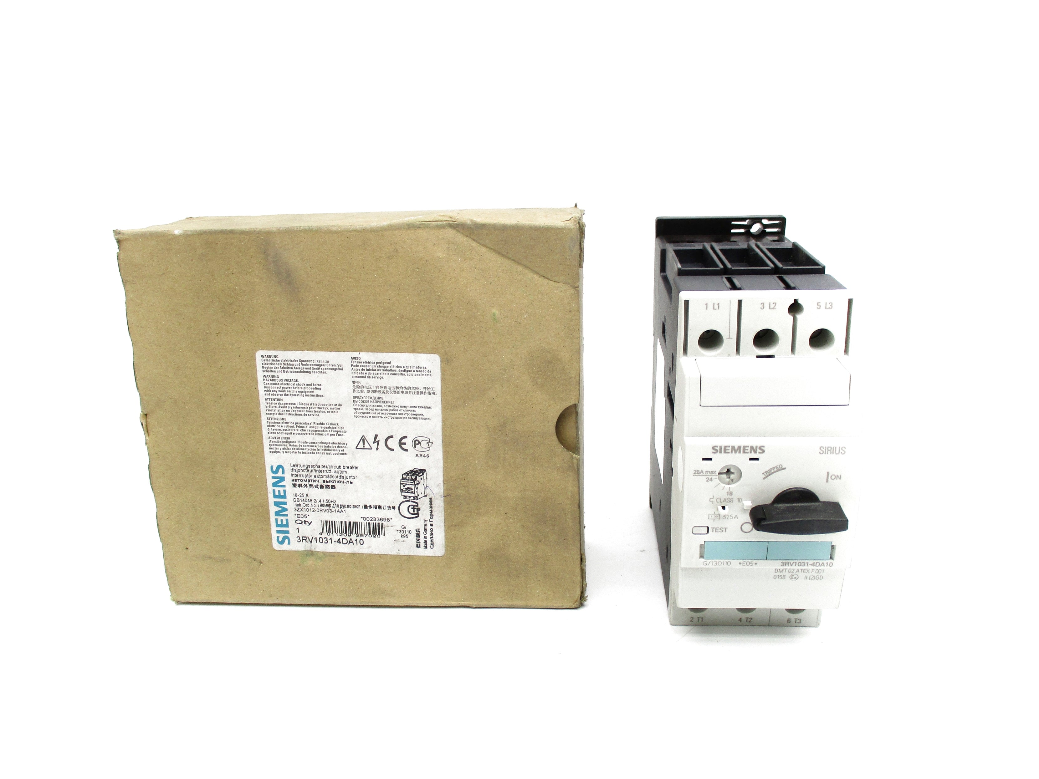 SIEMENS 3RV1031-4DA10 18-25A NSMP