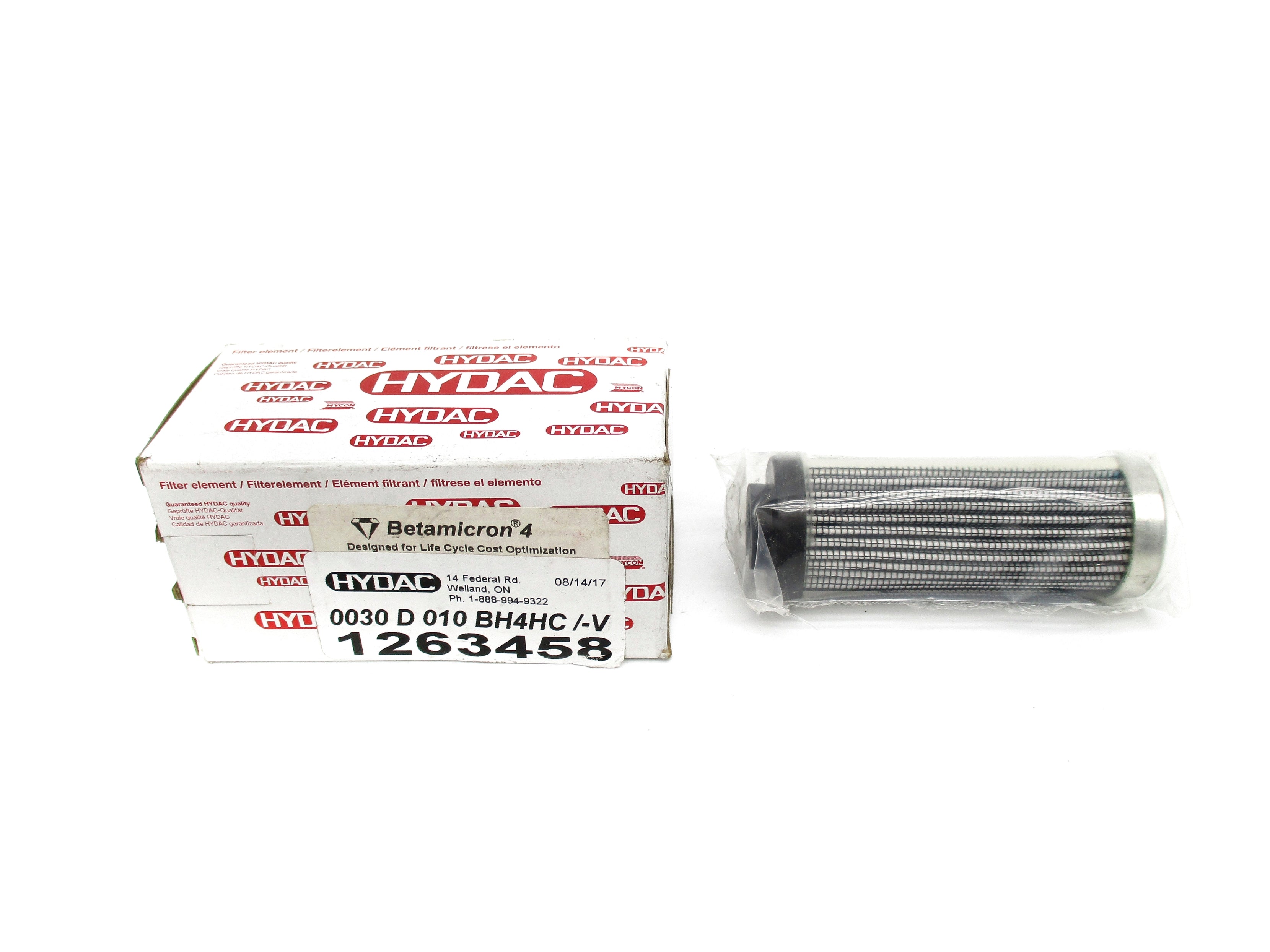 HYDAC 0030D010BH4HC/-V NSMP