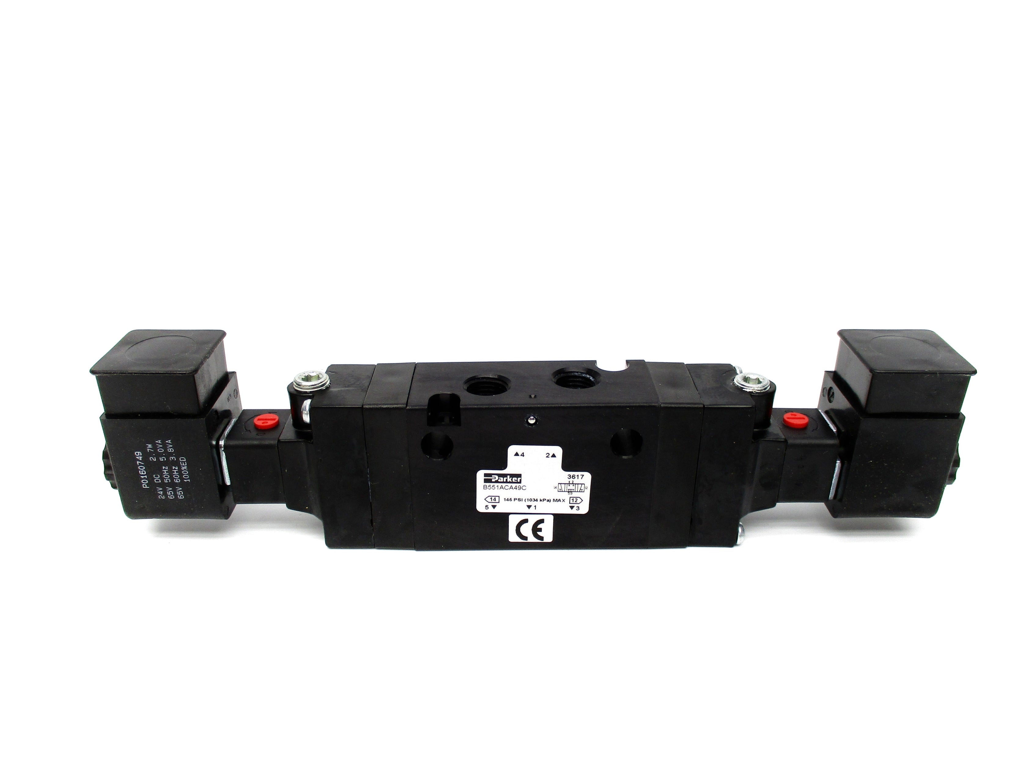 PARKER B551ACA49C 24VDC 145PSI NSMP