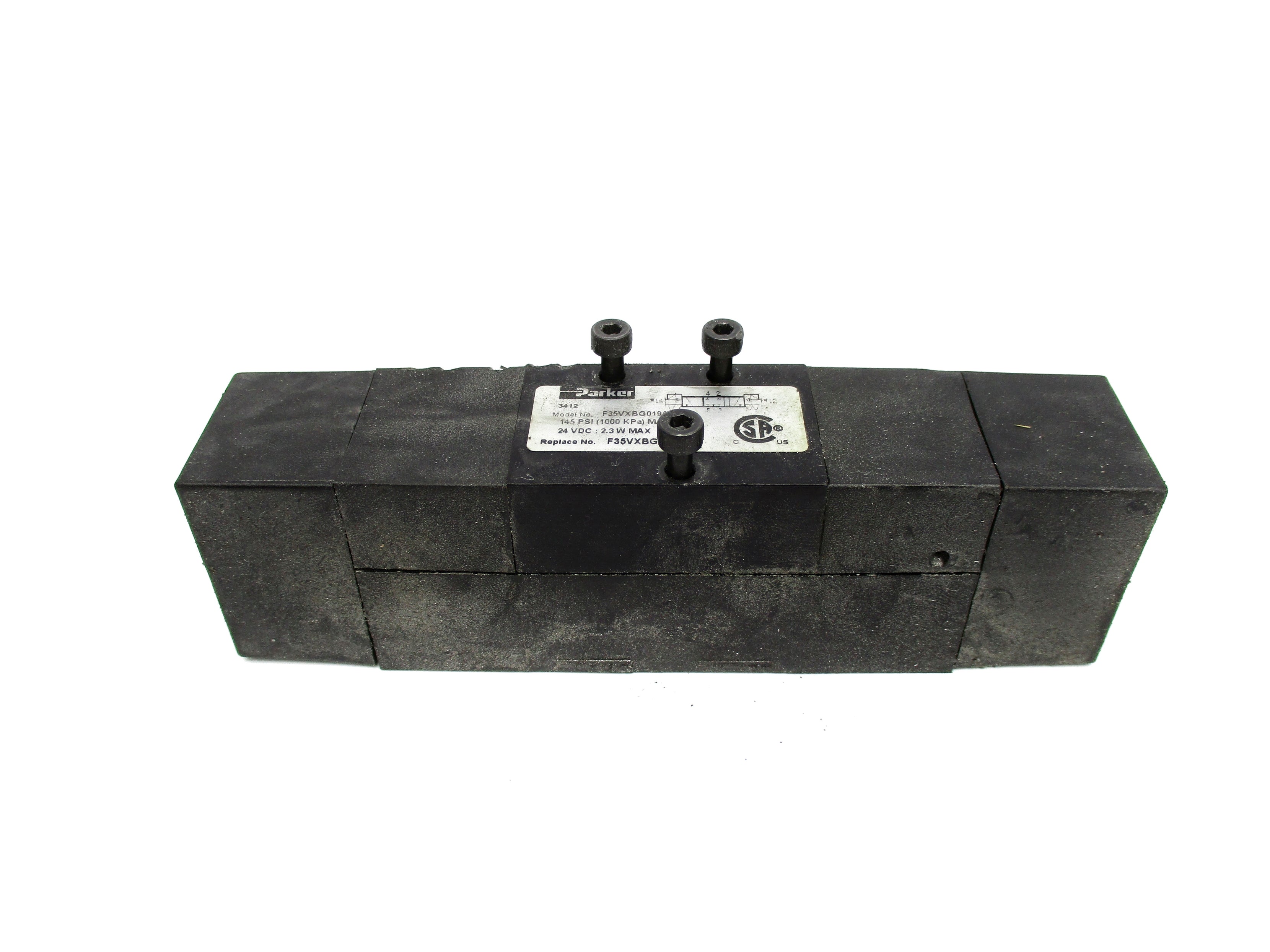 PARKER F35VXBG019A 24VDC 145PSI UNMP