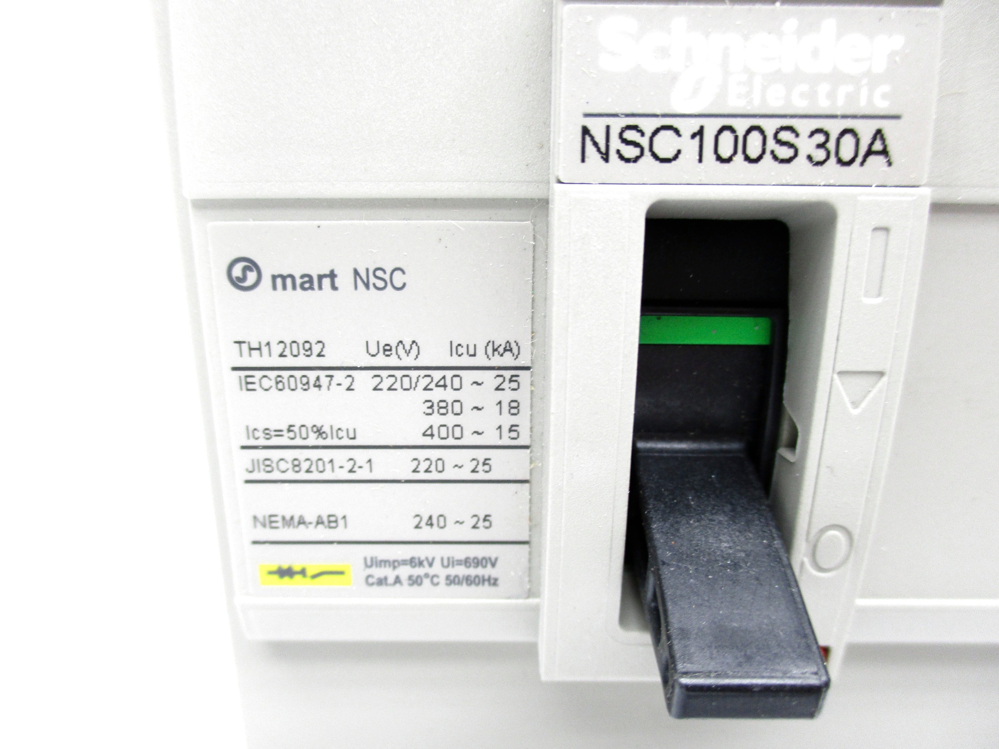 SCHNEIDER ELECTRIC NSC100S3030 30A 220/240V NSMP