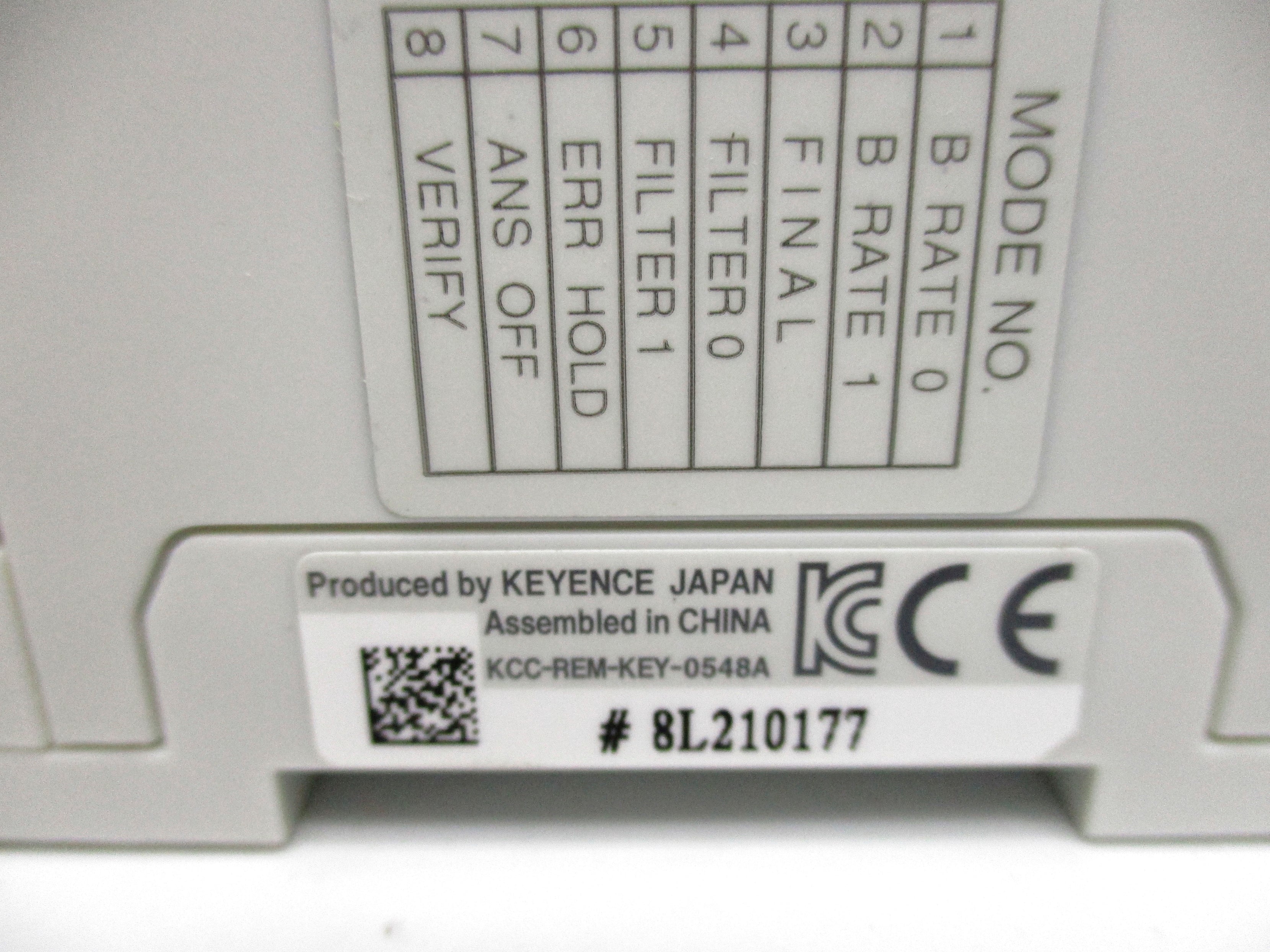 KEYENCE KL-8BXT NSNP