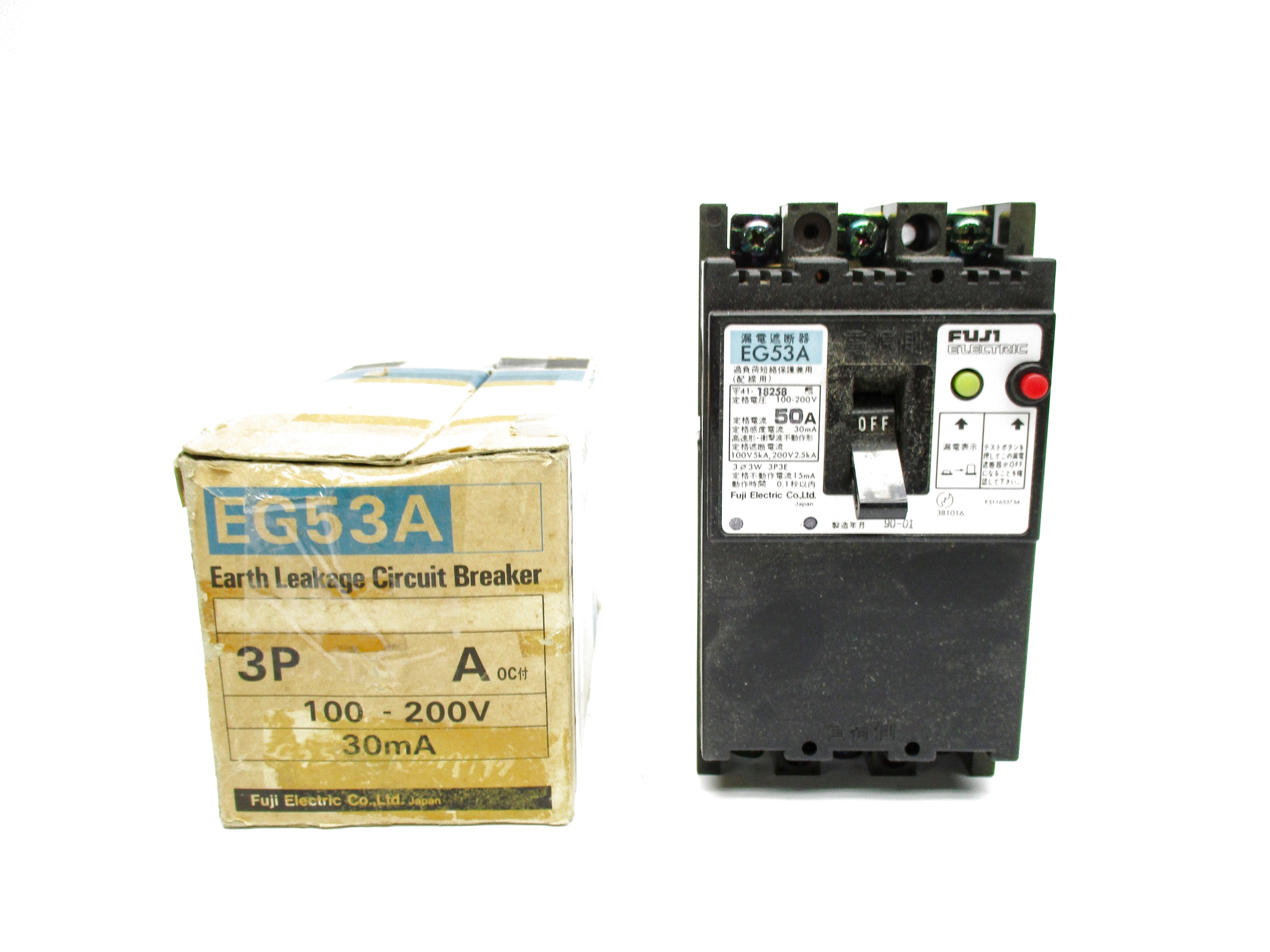 FUJI ELECTRIC EG53A 50A 100-200V NSMP