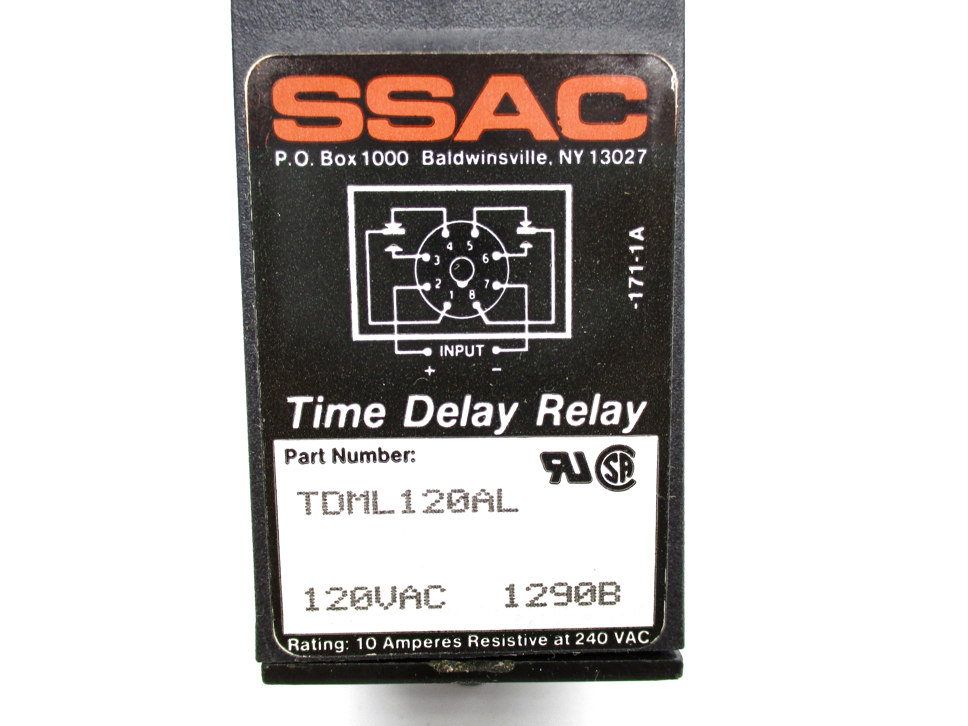 SSAC TDML120AL 10A 120VAC NSNP