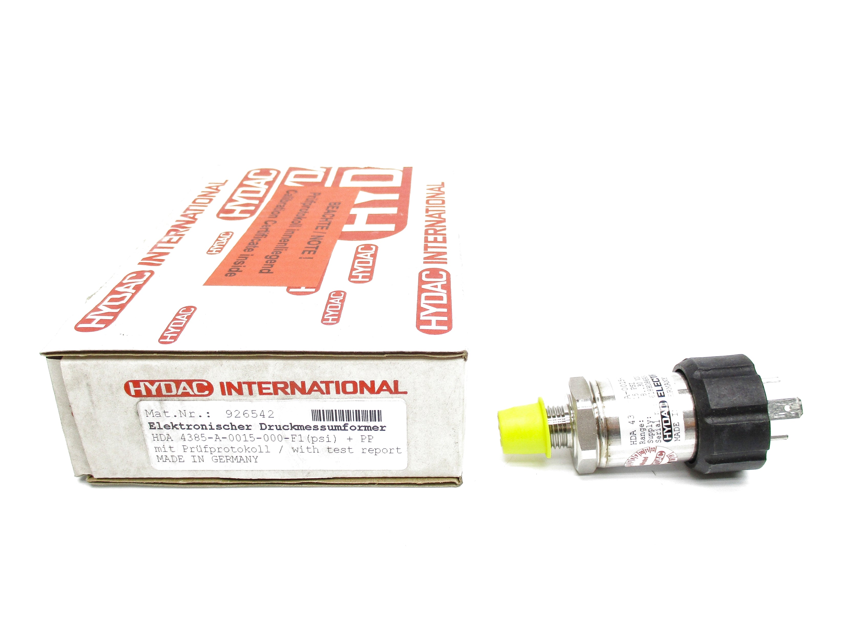 HYDAC HDA-4385-A-0015-000-F1 15PSI NSMP