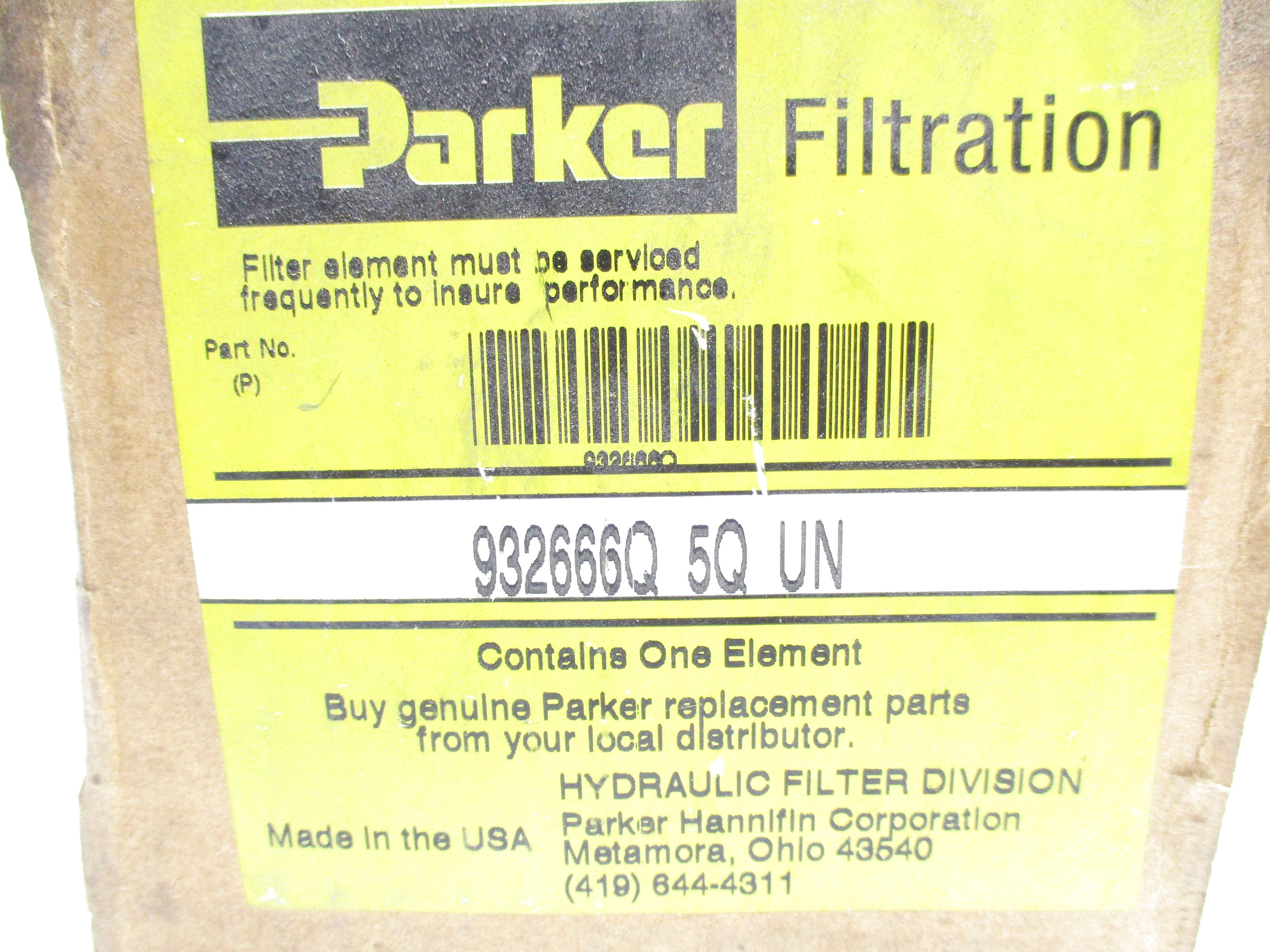 PARKER 932666Q5QUN NSMP