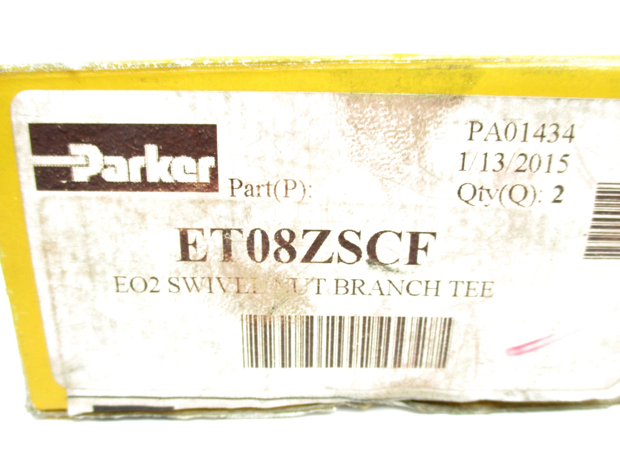 PARKER ET08ZSCF (PKG OF 2) NSMP